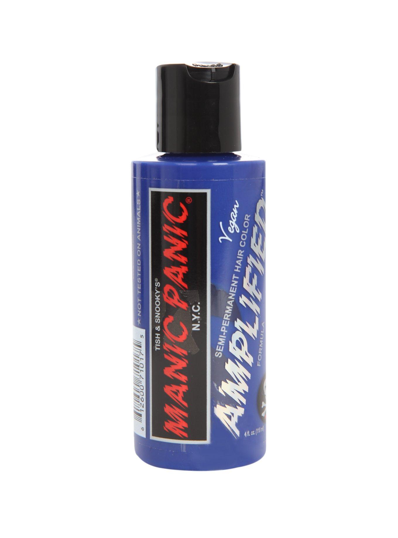 Manic Panic Amplified Semi-Permanent Bad Boy Blue Hair Dye, , alternate