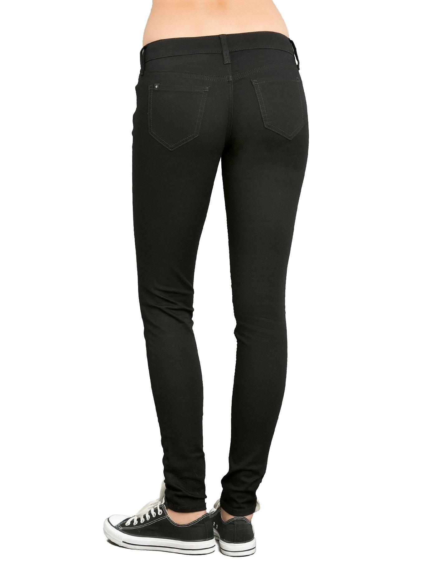 LOVEsick Black Skinny Jeans, , alternate