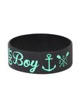Fall Out Boy Anchor Rubber Bracelet, , alternate