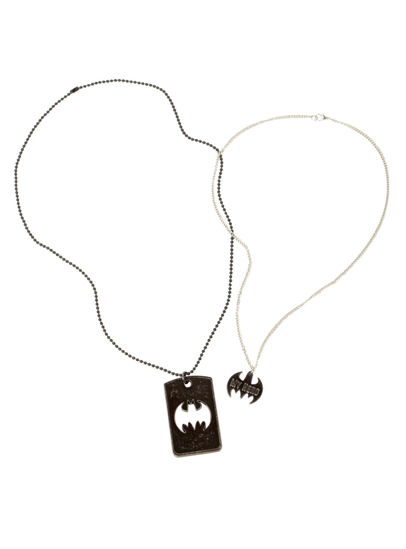 DC Comics Batman My Hero Dog Tags Necklace Set, , alternate