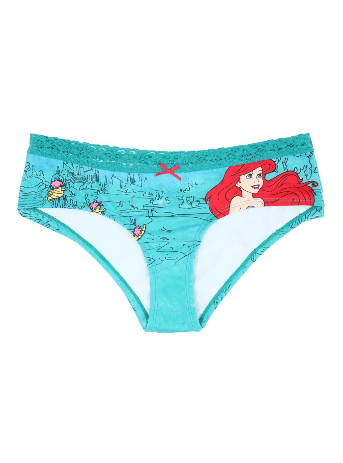 Disney The Little Mermaid Ariel & Ursula Hot Pants, , alternate