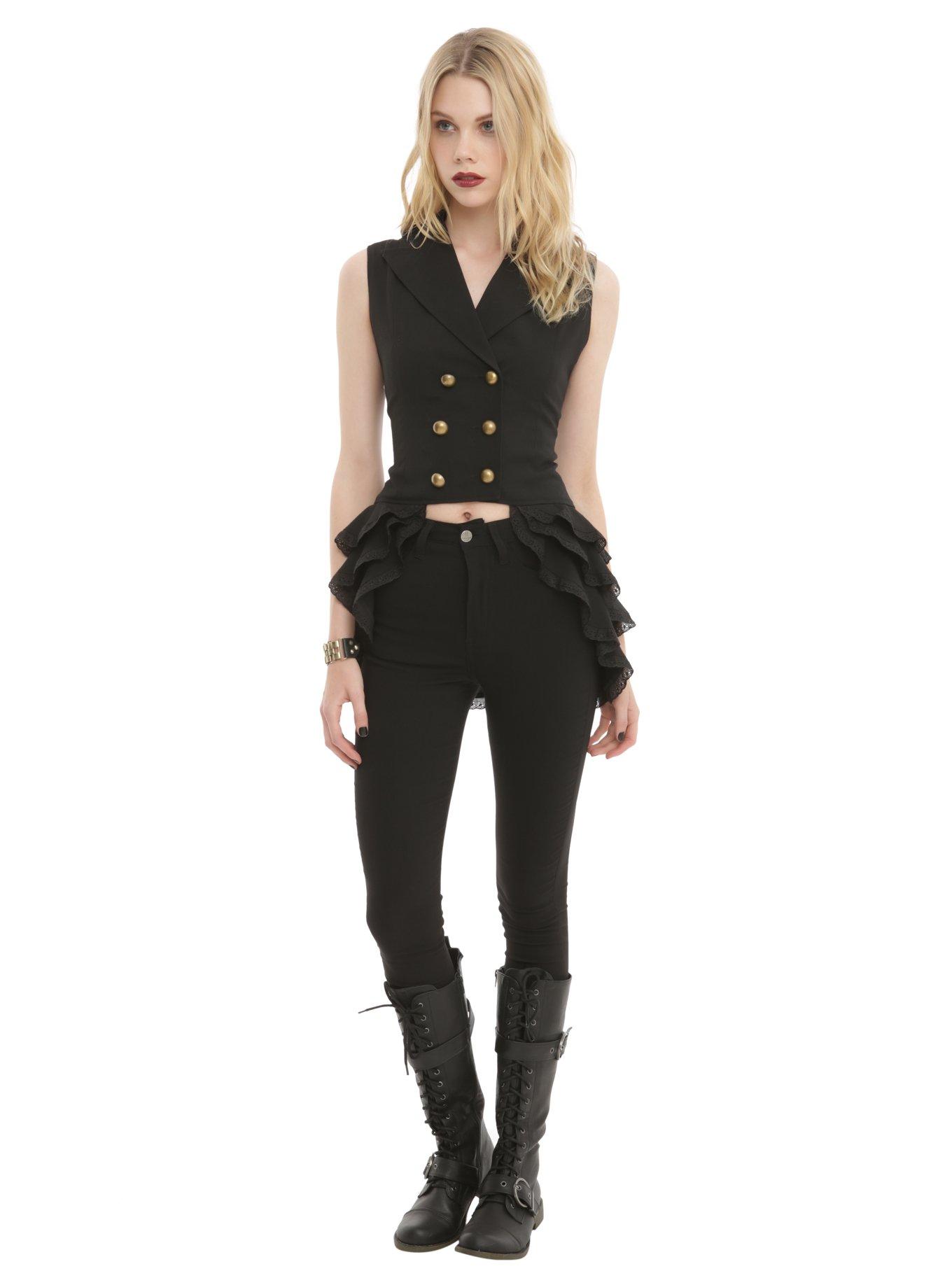 Spin Doctor Beatrice Waistcoat Vest, , alternate
