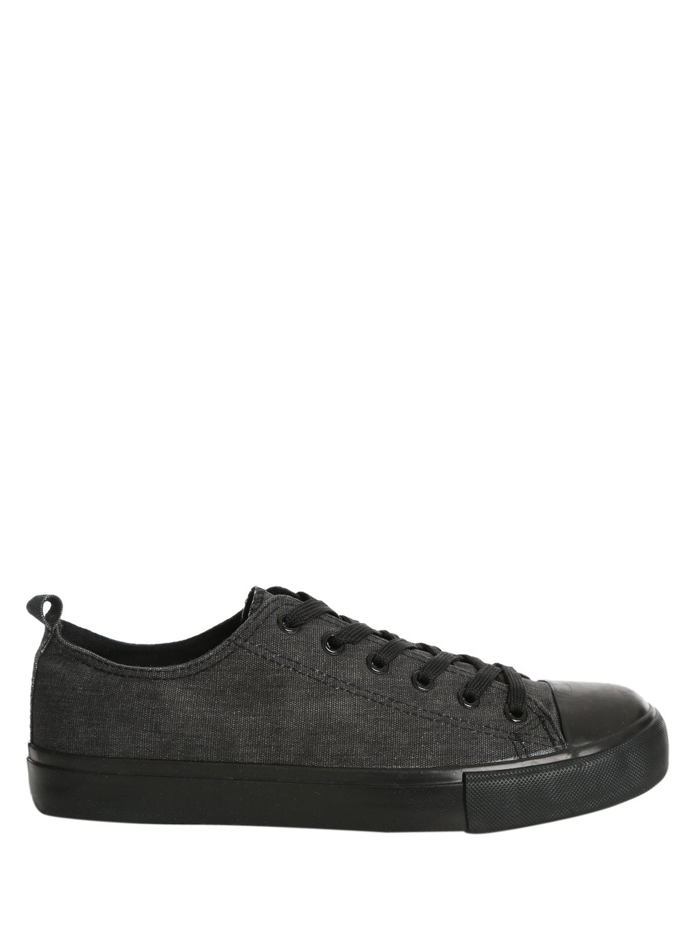 Grey Lace-Up Sneakers, , alternate