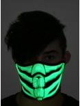 Bone Breath Glow-In-The-Dark Neoprene Half Face Mask, , alternate