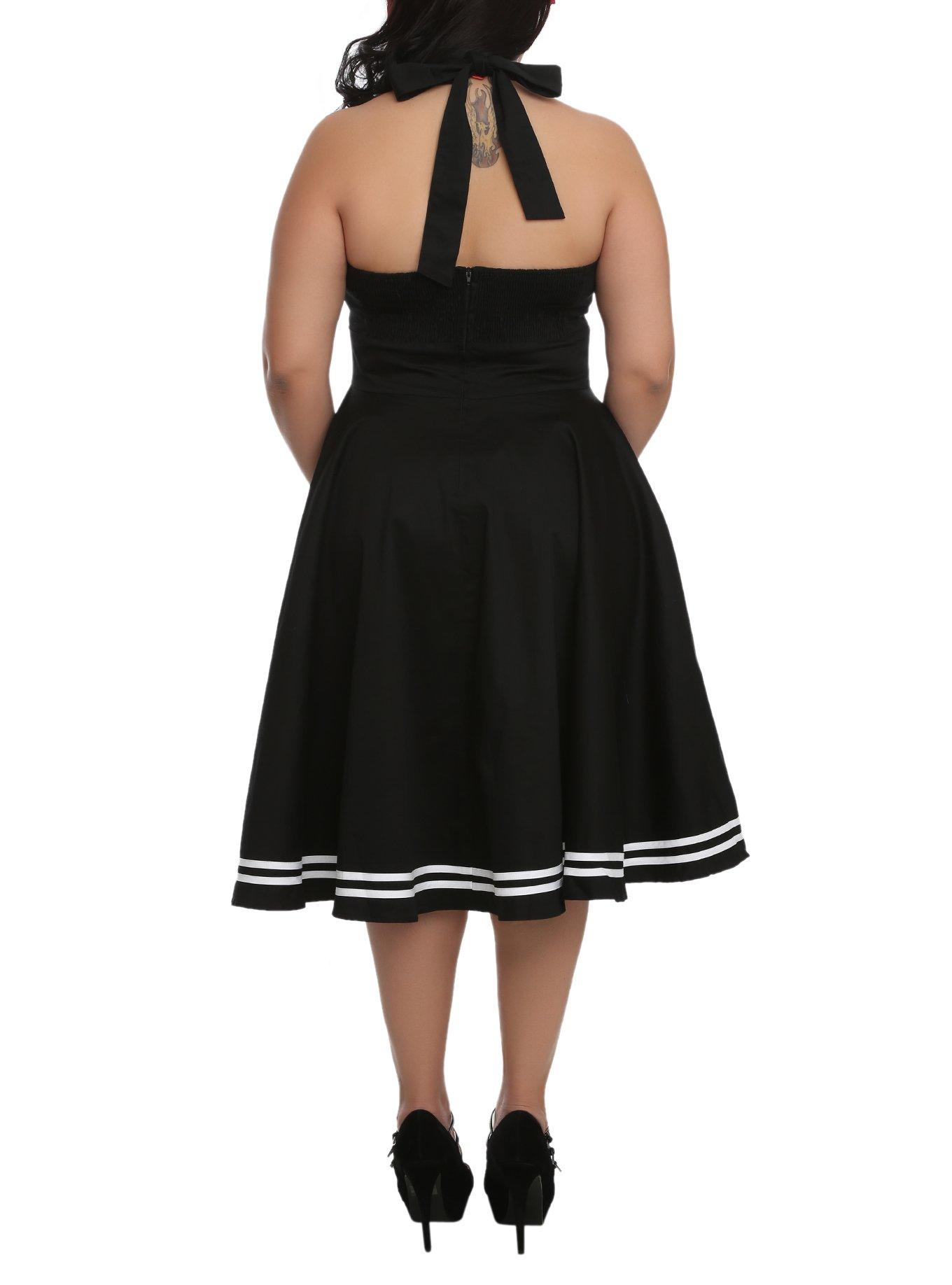 Hell Bunny Motley Sailor Dress 2XL-4XL, , alternate