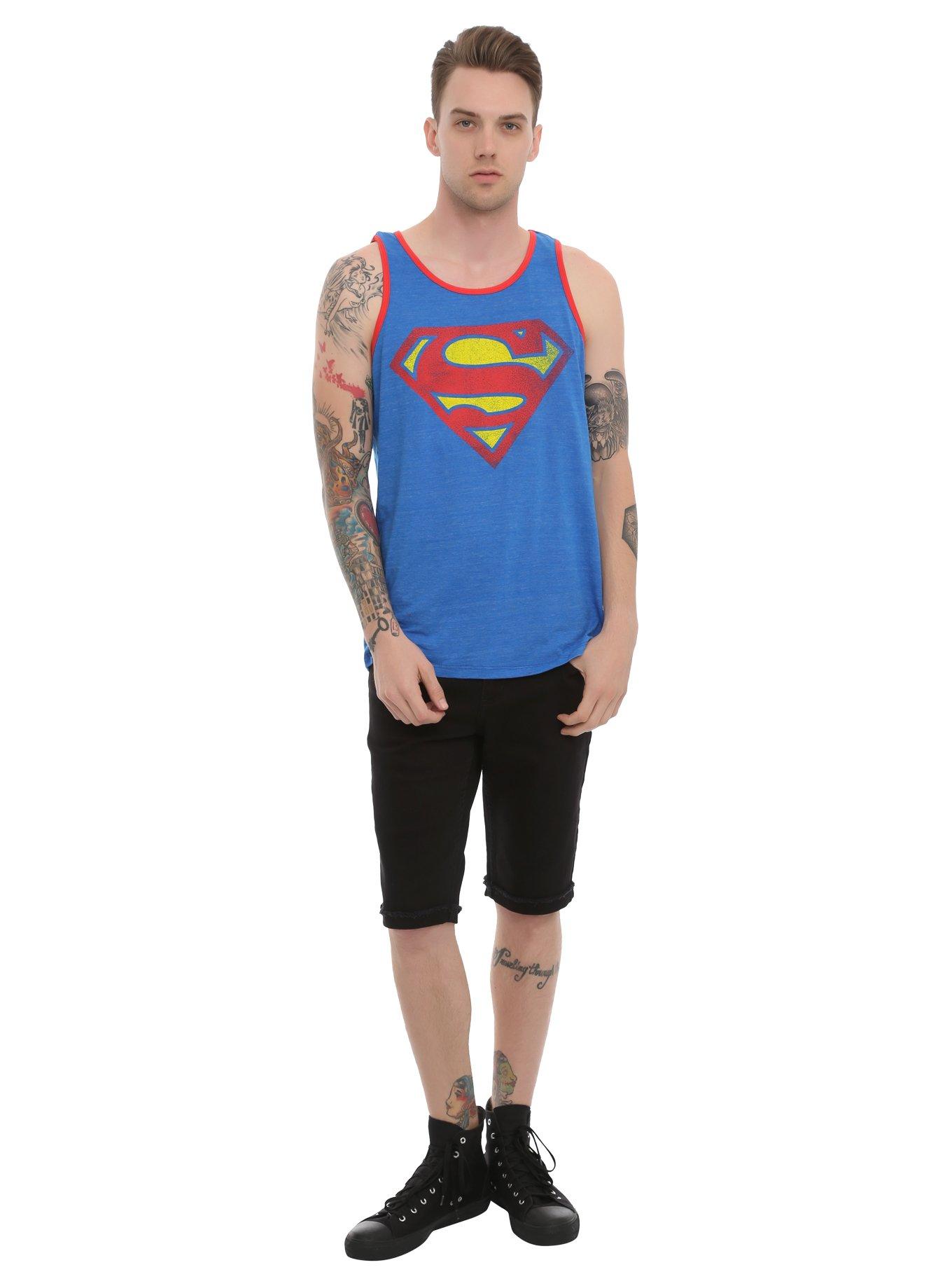 DC Comics Superman Tank Top, , alternate