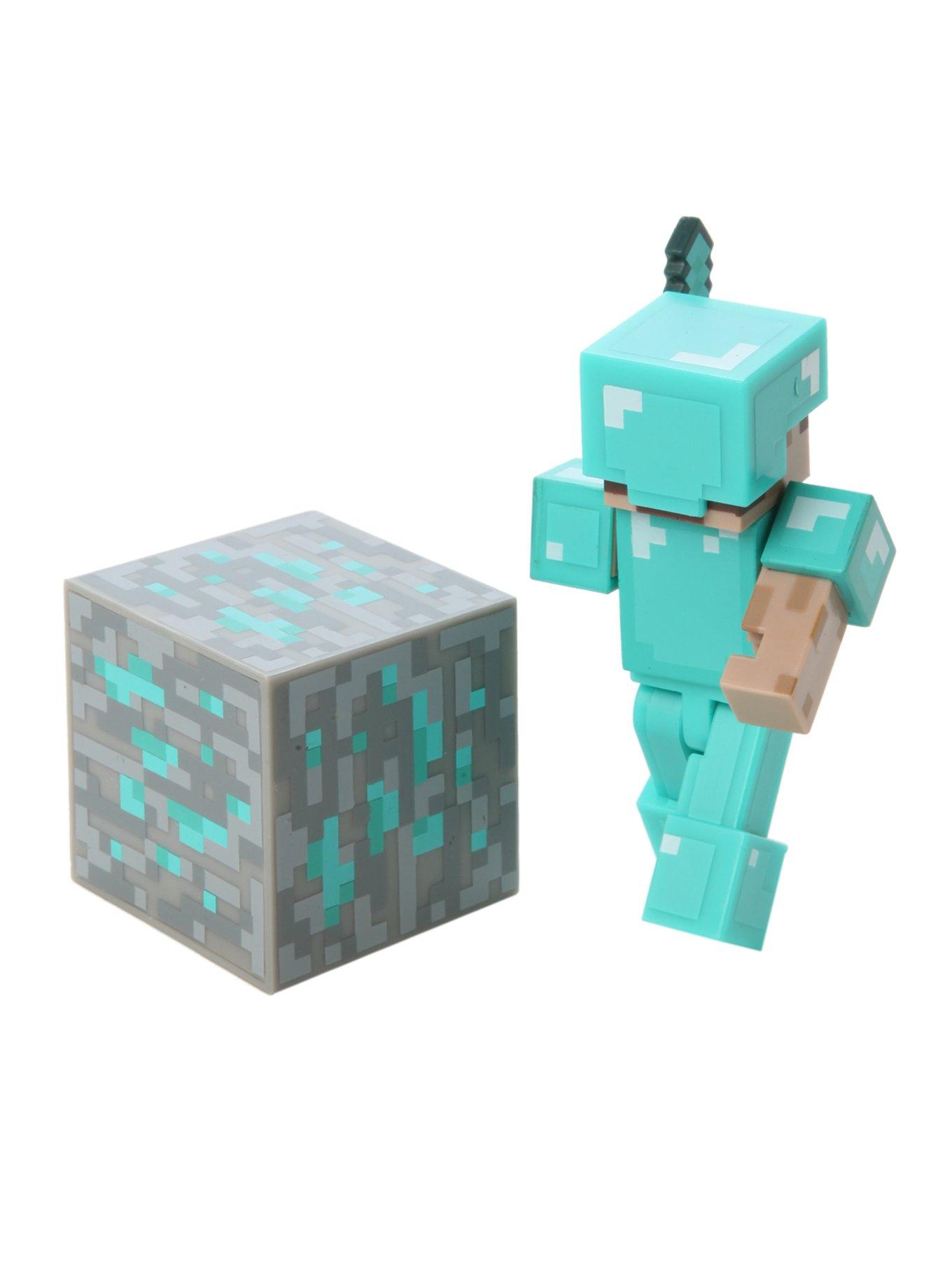 Minecraft Series #2 Steve With Diamond Armor Action Figure, , alternate