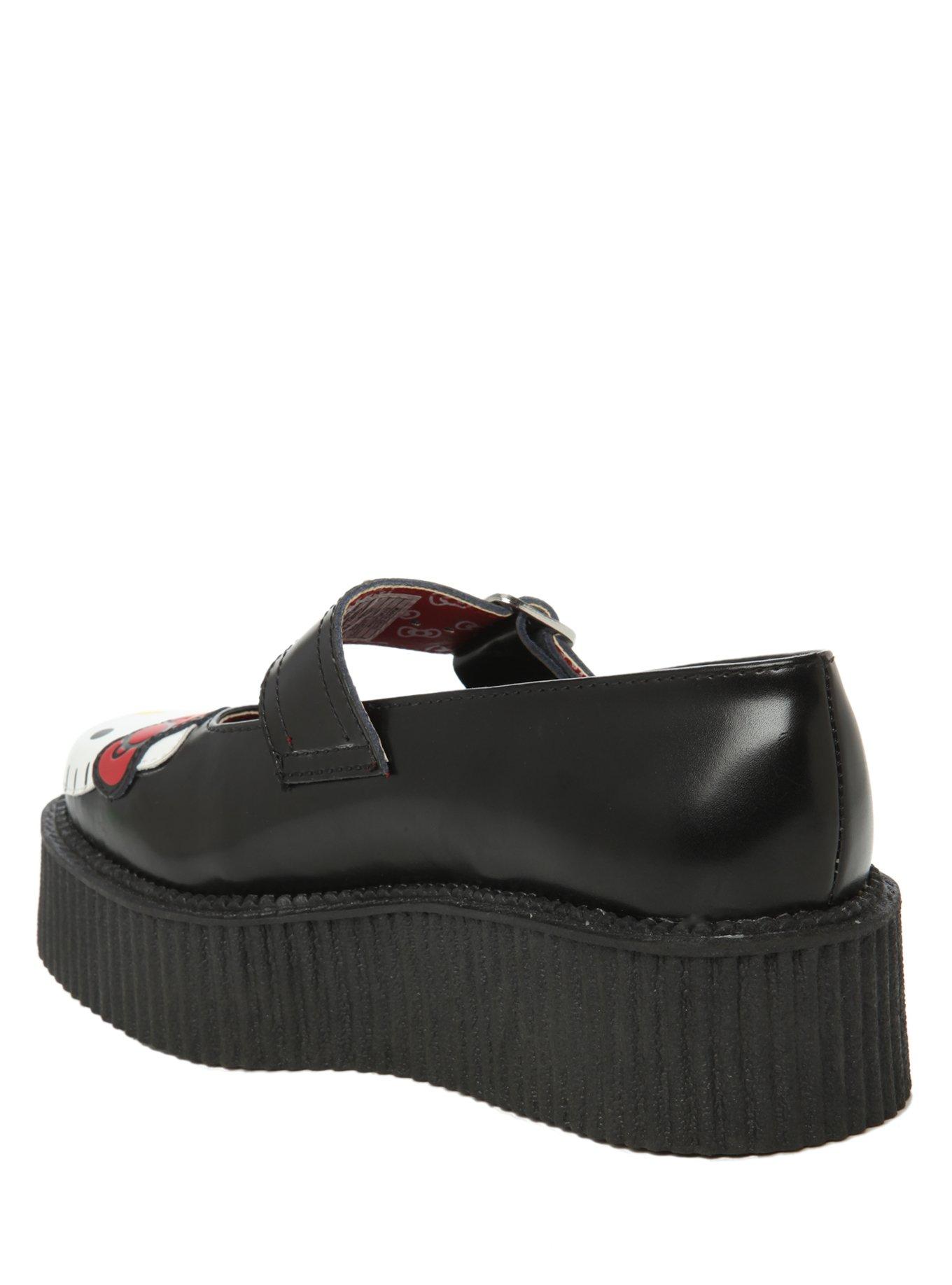 Hello Kitty T.U.K. Black Mary Jane Mondo Creepers, , alternate