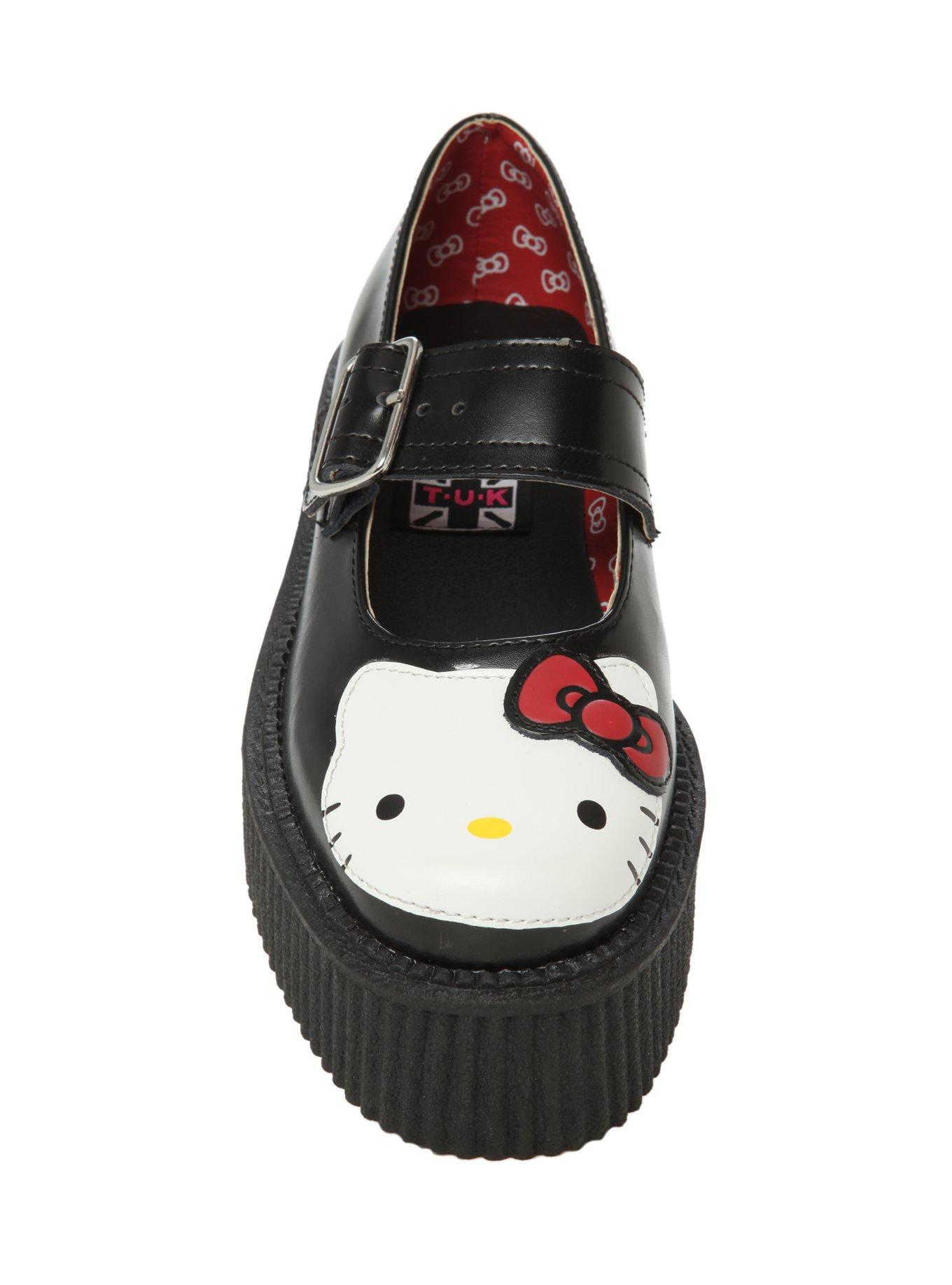 Hello Kitty T.U.K. Black Mary Jane Mondo Creepers, , alternate