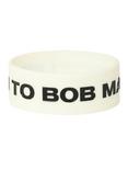 Bob Marley Listen To Rubber Bracelet, , alternate