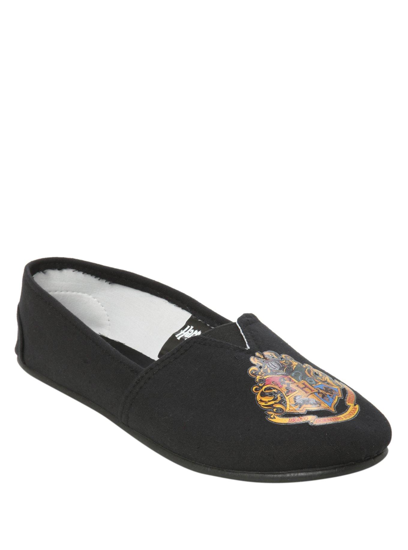 Harry Potter Hogwarts Crest Slip-On Shoes, , alternate