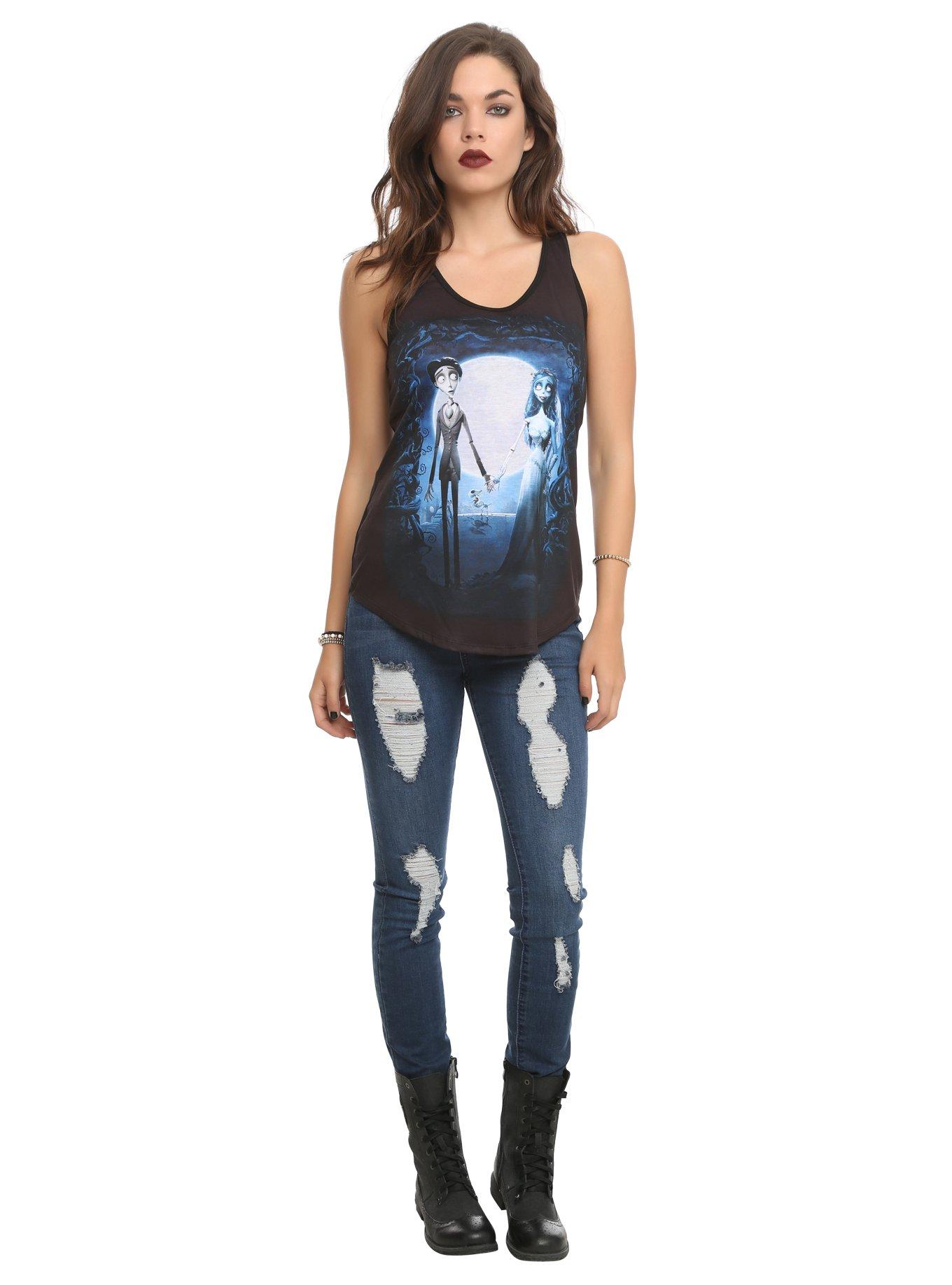 Corpse Bride Girls Tank Top, , alternate