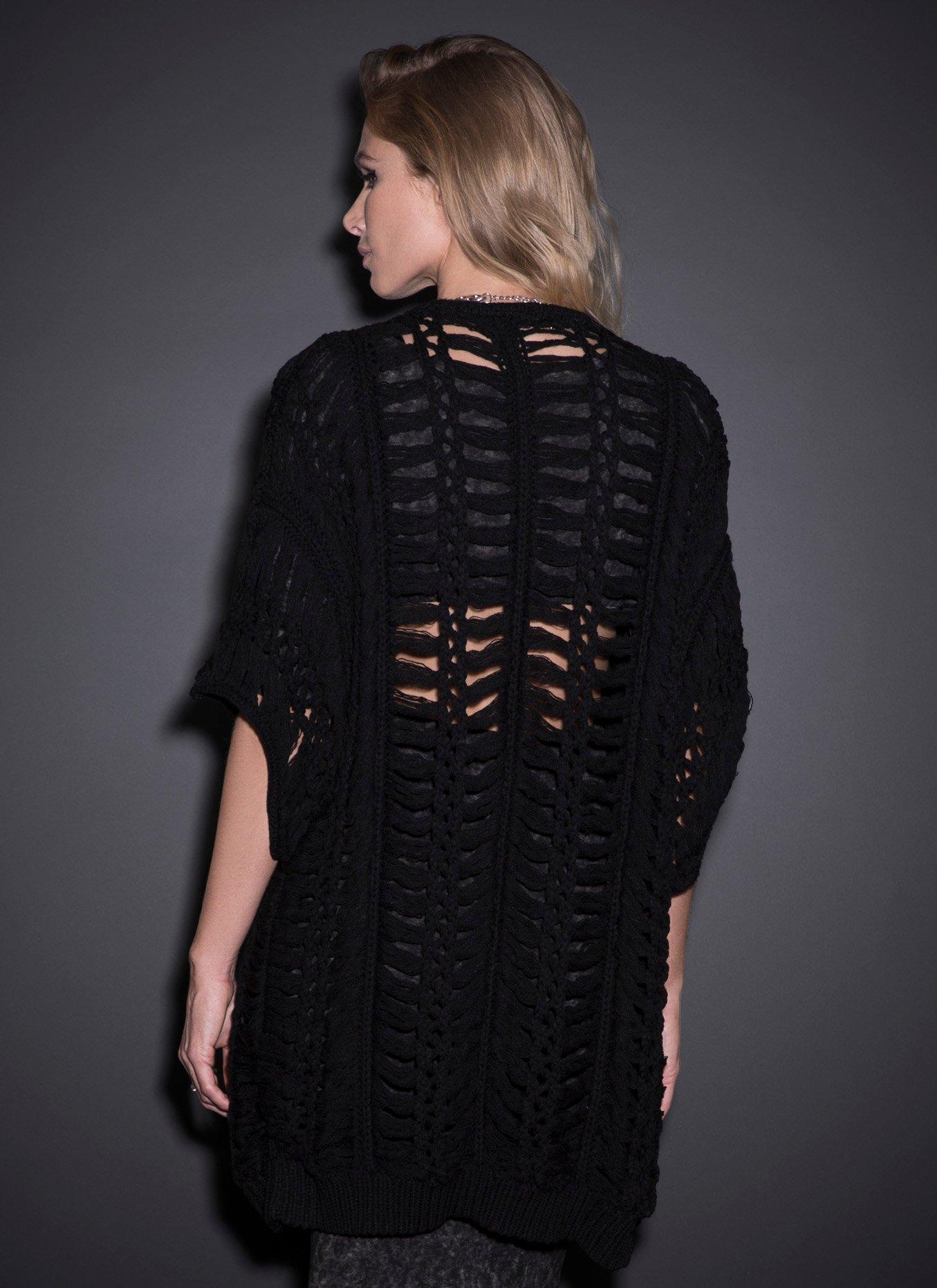 Cable Knit Cardigan, , alternate