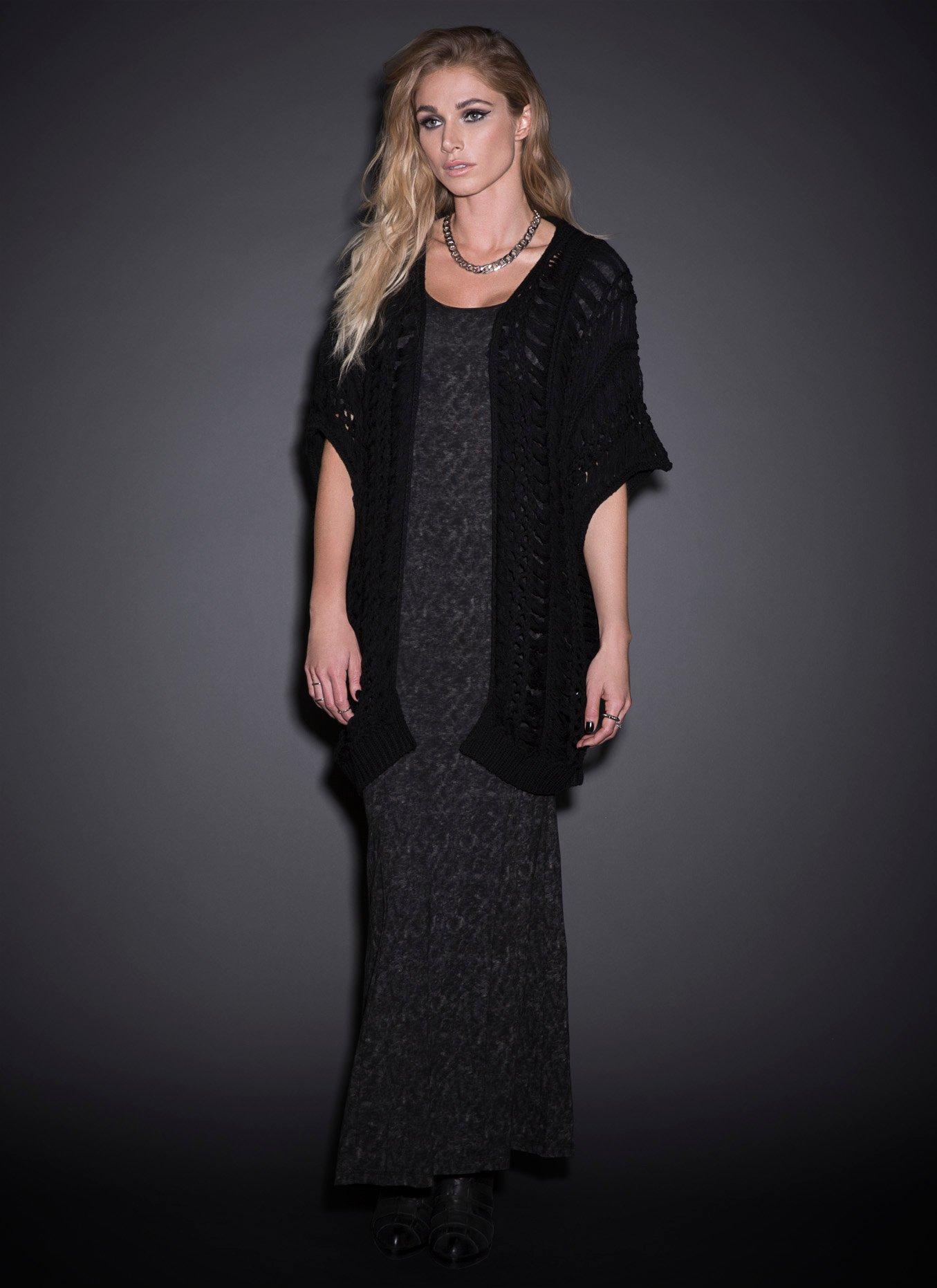 Cable Knit Cardigan, , alternate