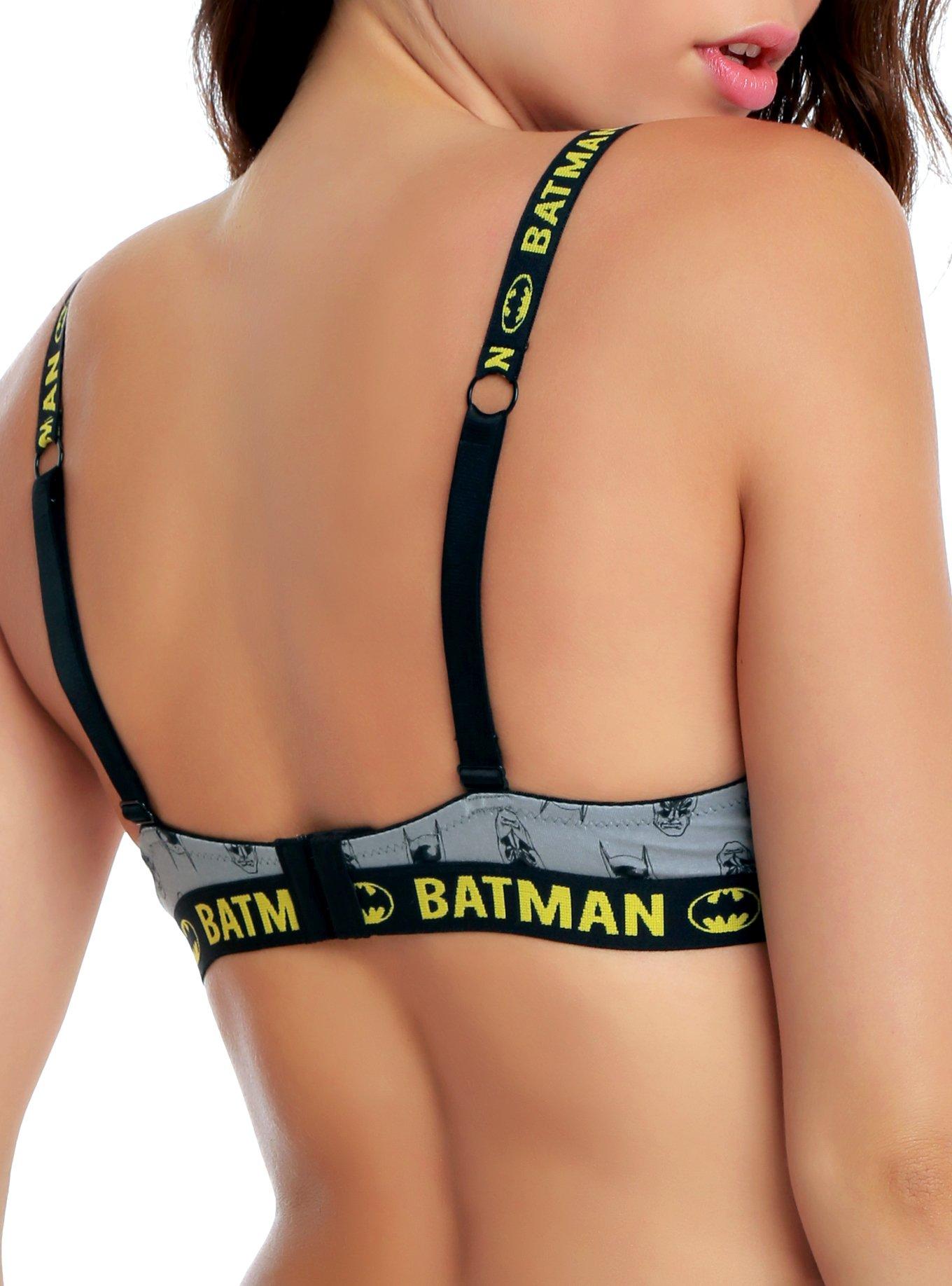 DC Comics Batman Convertible Racer Back Bra, , alternate