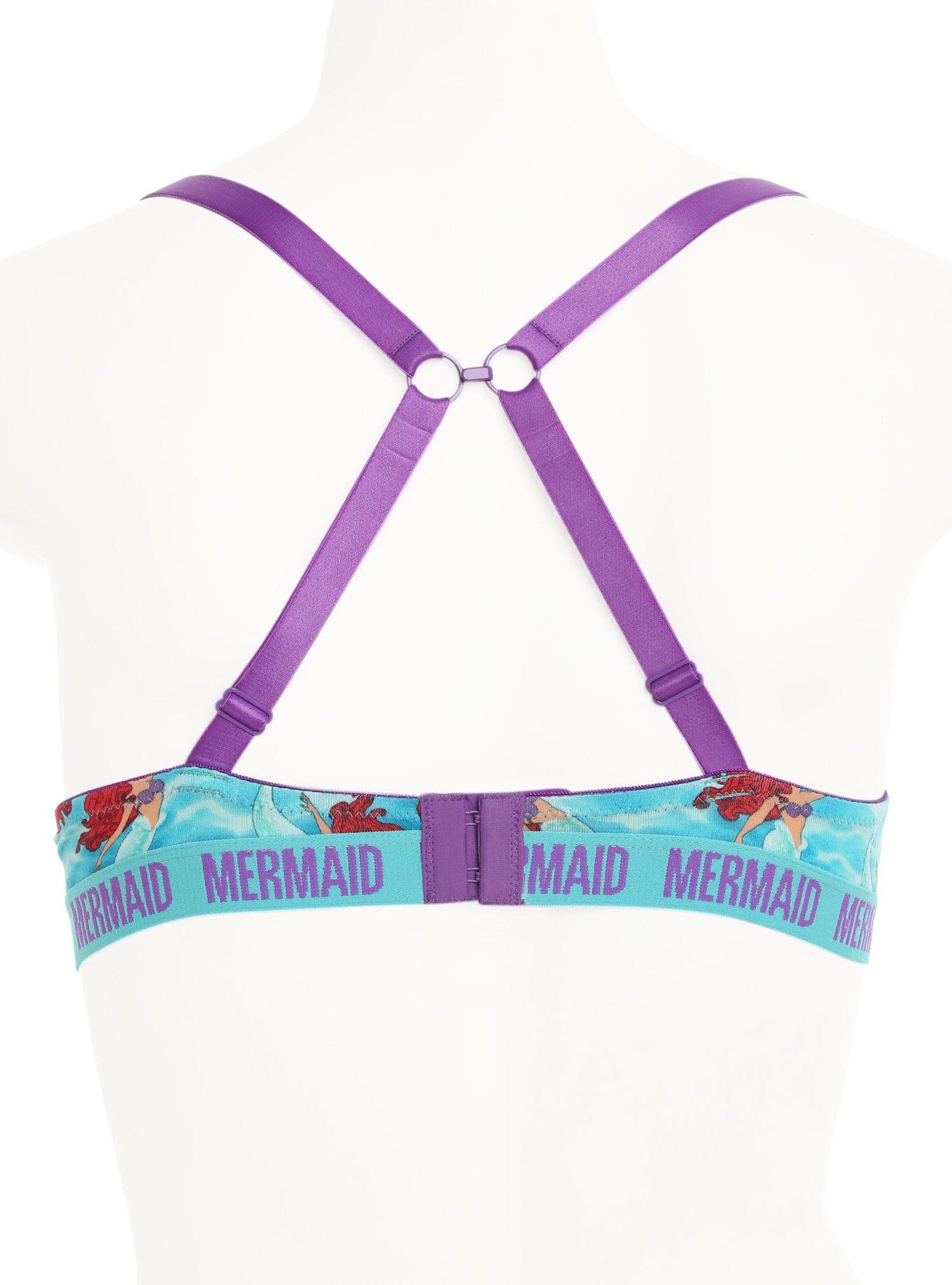 Disney The Little Mermaid Sea J-Hook Bra, , alternate