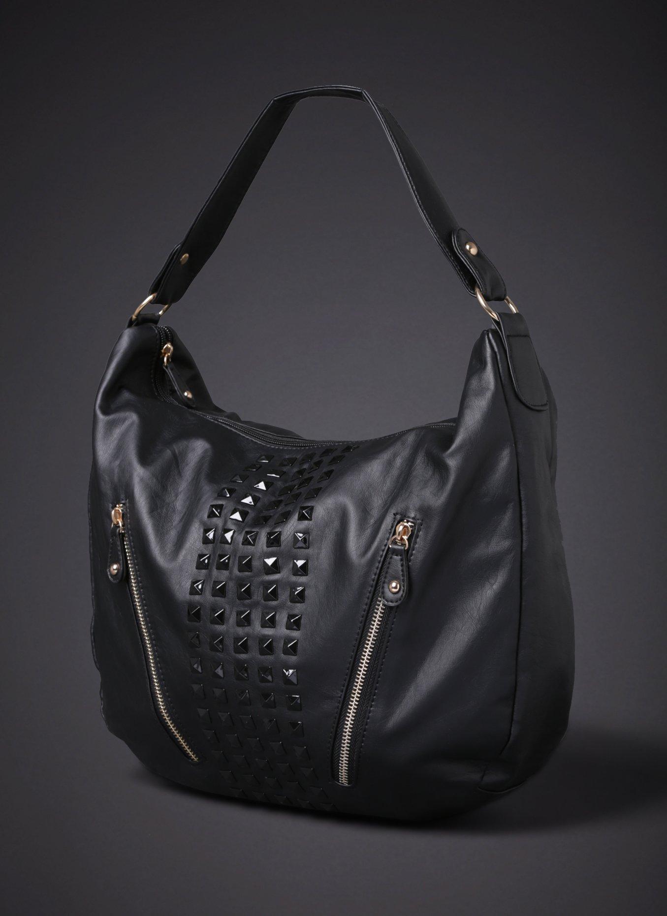 Pyramid Stud Bag, , alternate