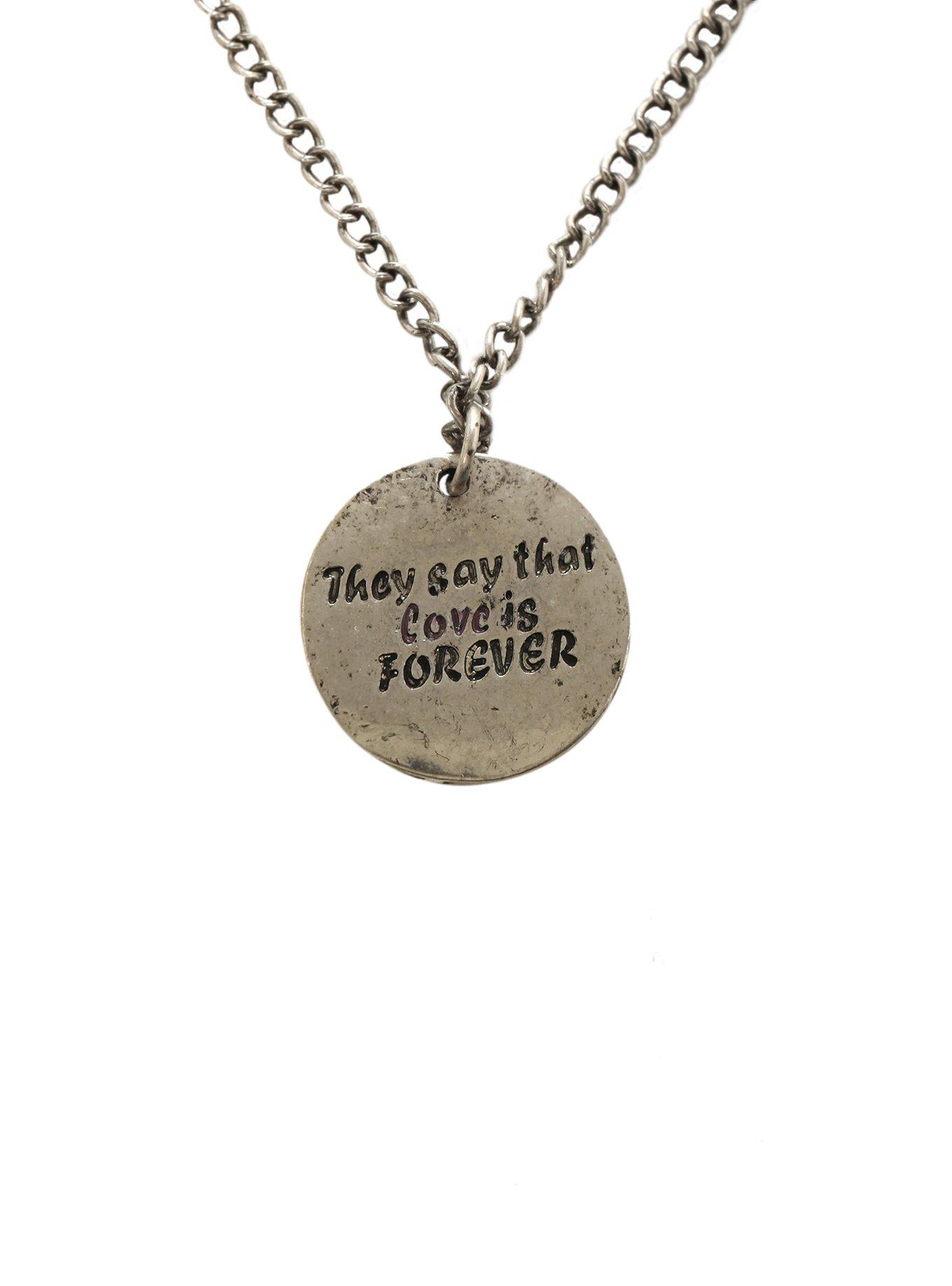 Sleeping With Sirens Love Is Forever Necklace, , alternate