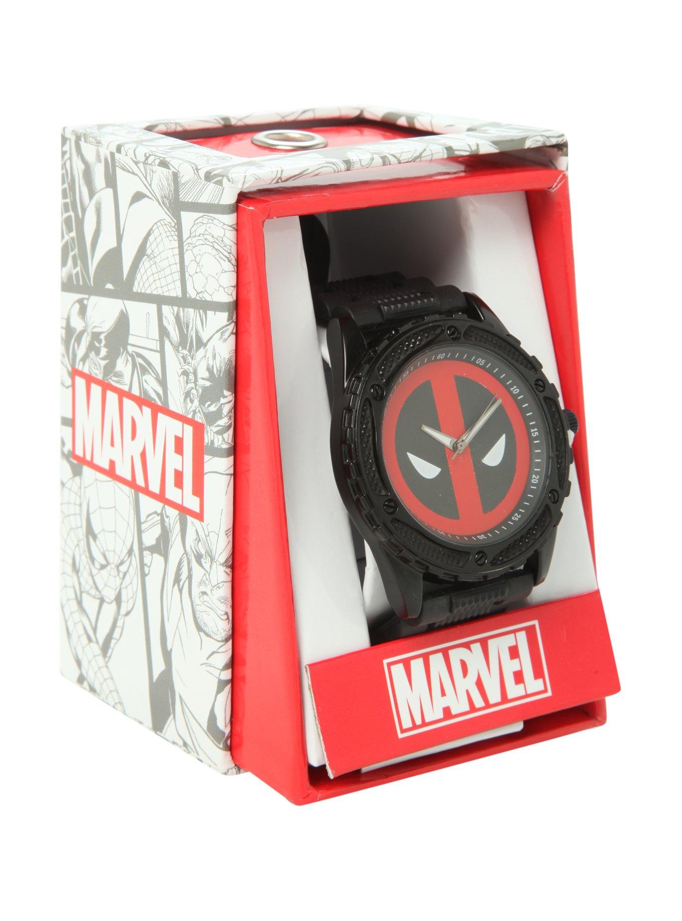 Marvel Deadpool Logo Watch, , alternate