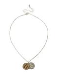 LOVEsick Music Note 2-Disc Charm Necklace, , alternate