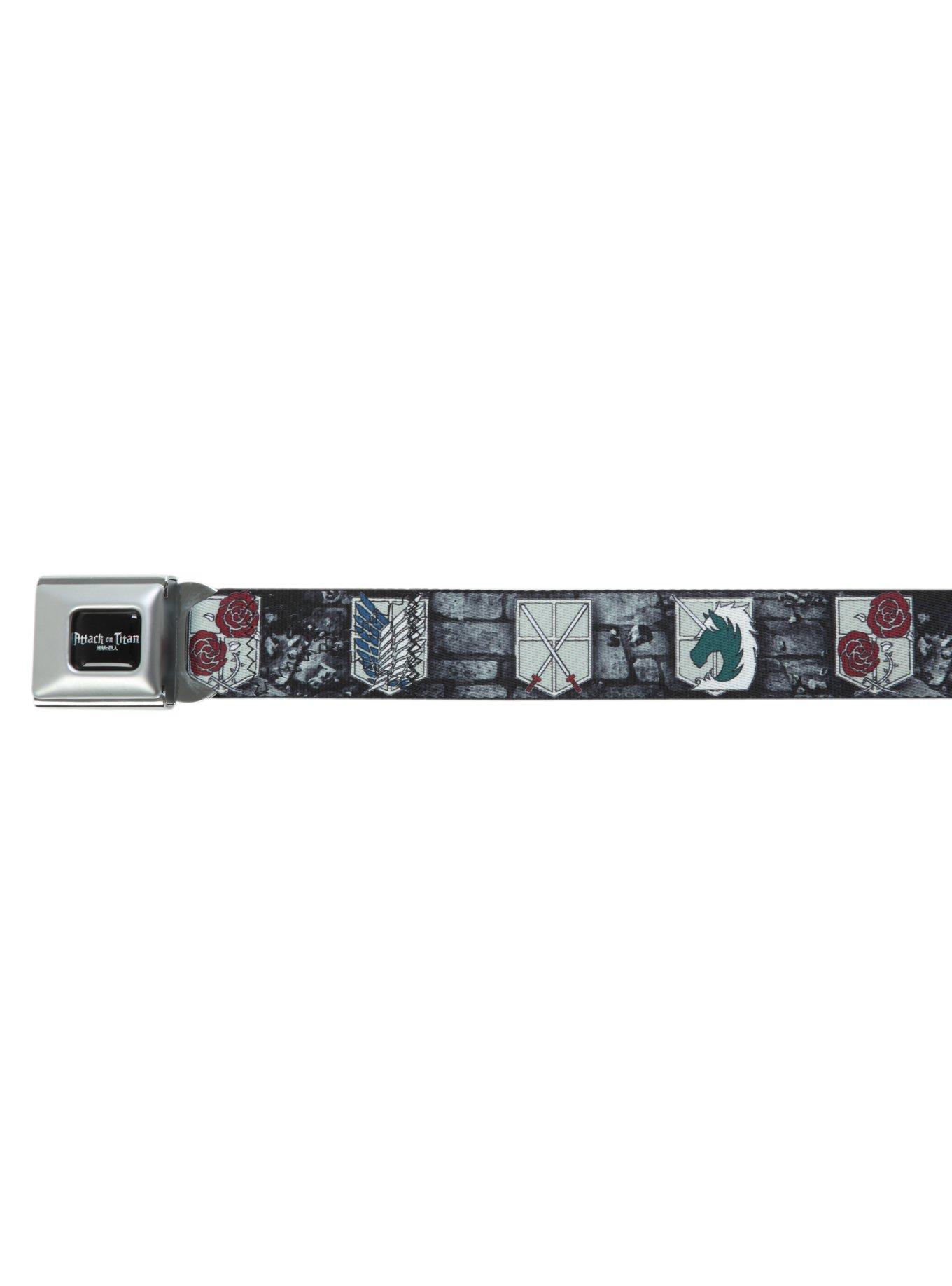 Attack On Titan Shields Seat Belt Belt, , alternate