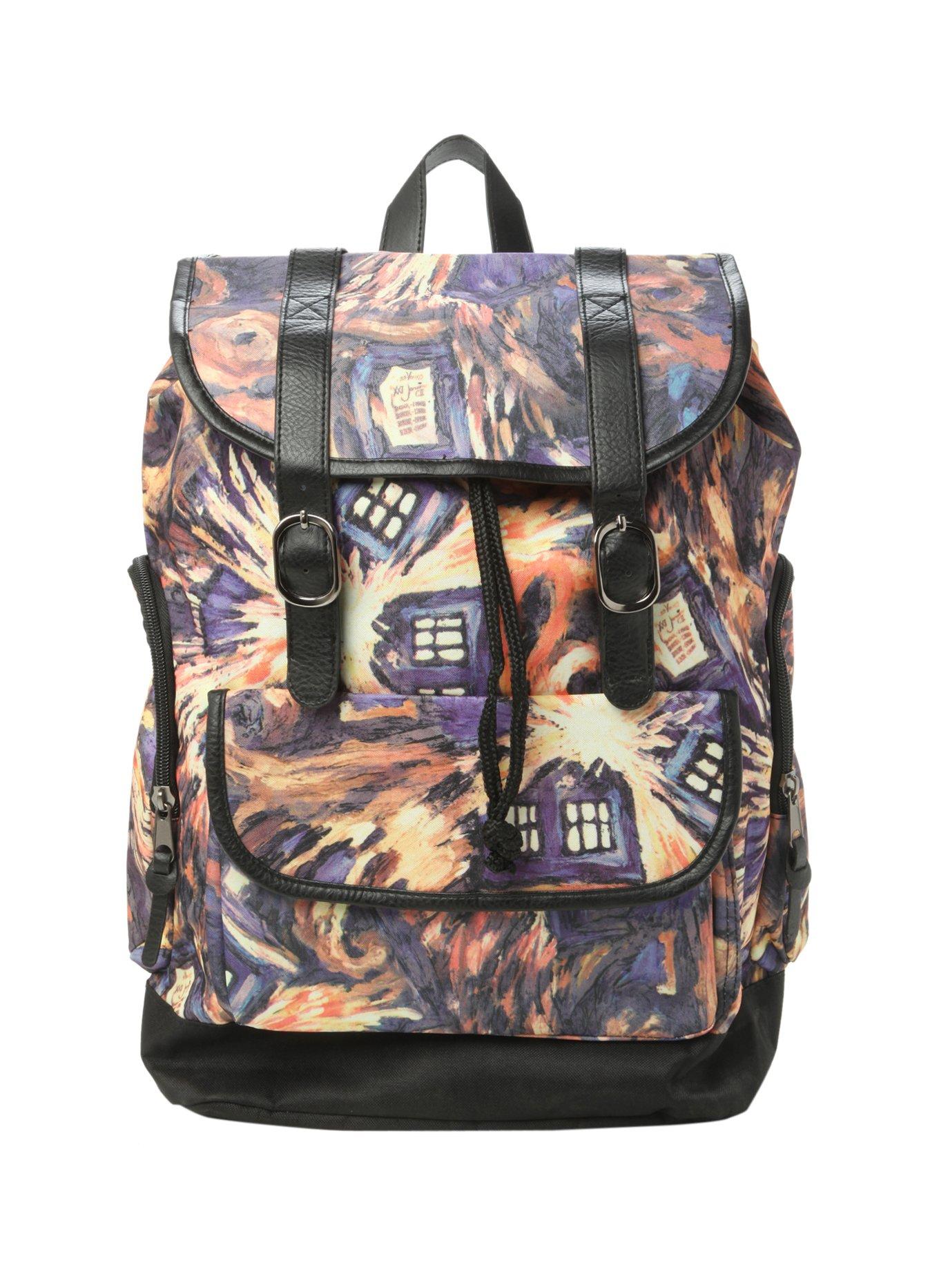 Doctor Who Exploding TARDIS Slouch Backpack, , alternate