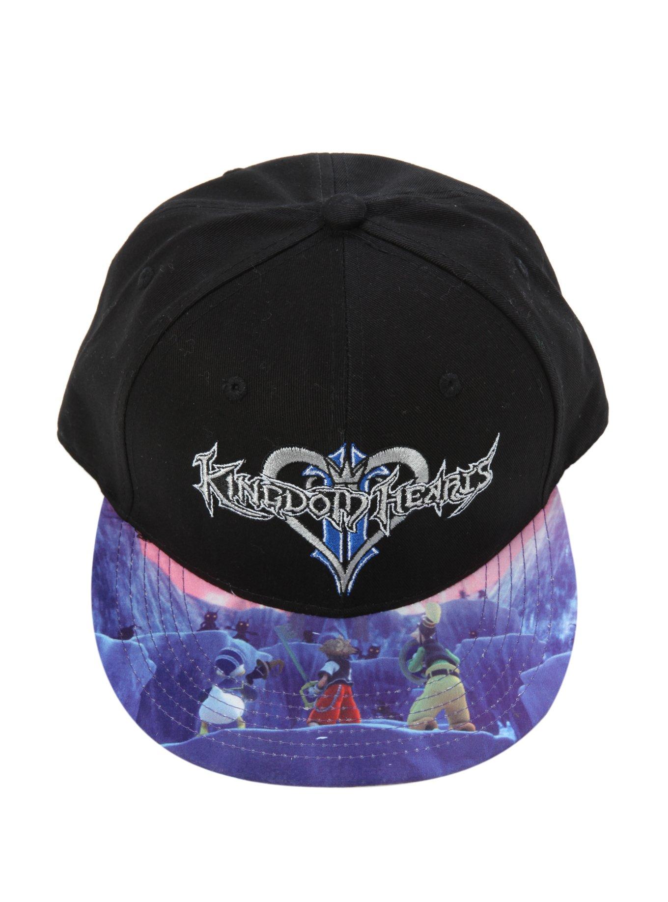 Disney Kingdom Hearts Snapback Ball Cap, , alternate