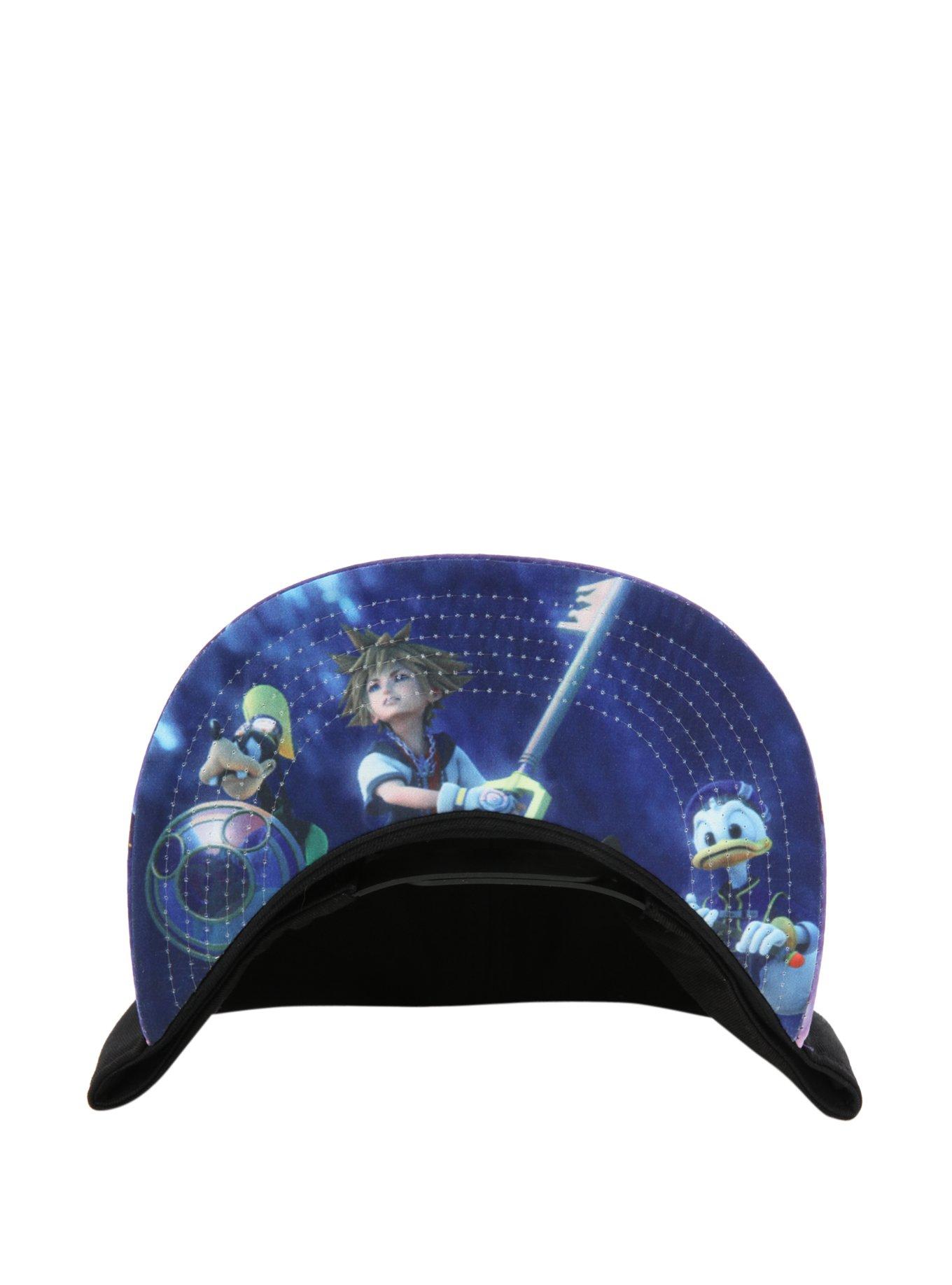 Disney Kingdom Hearts Snapback Ball Cap, , alternate