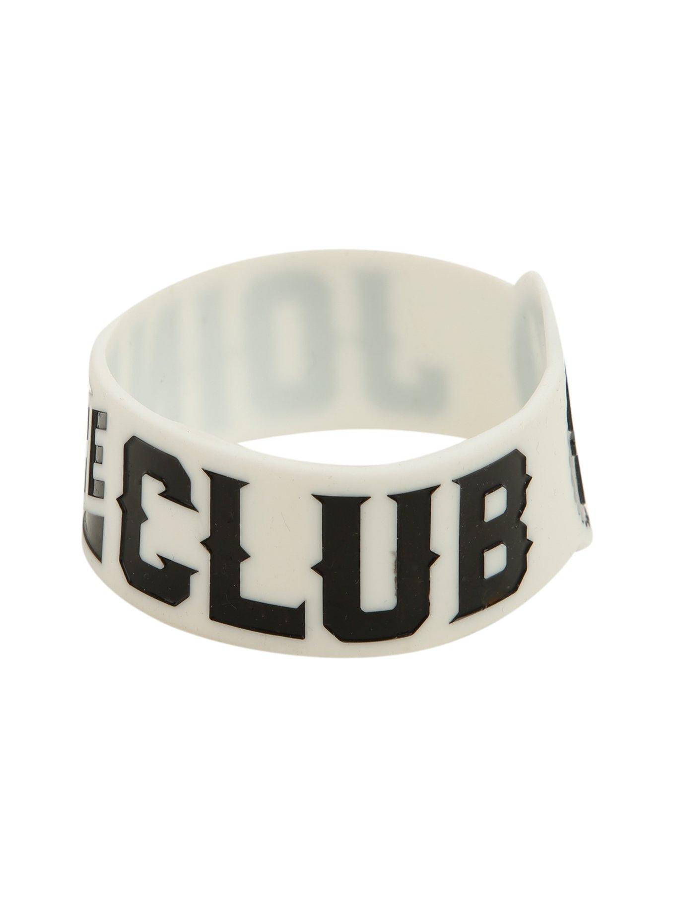 Bring Me The Horizon Join The Club Rubber Bracelet, , alternate