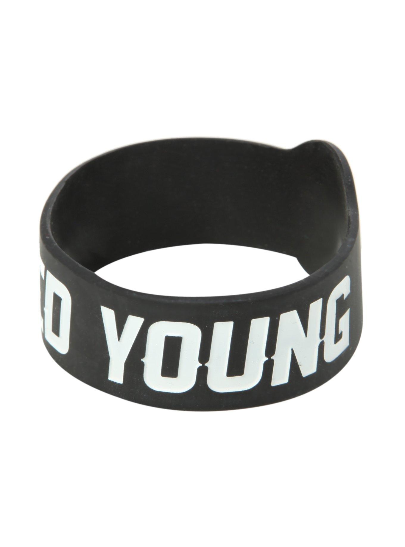 Bring Me The Horizon Crooked Young Rubber Bracelet, , alternate