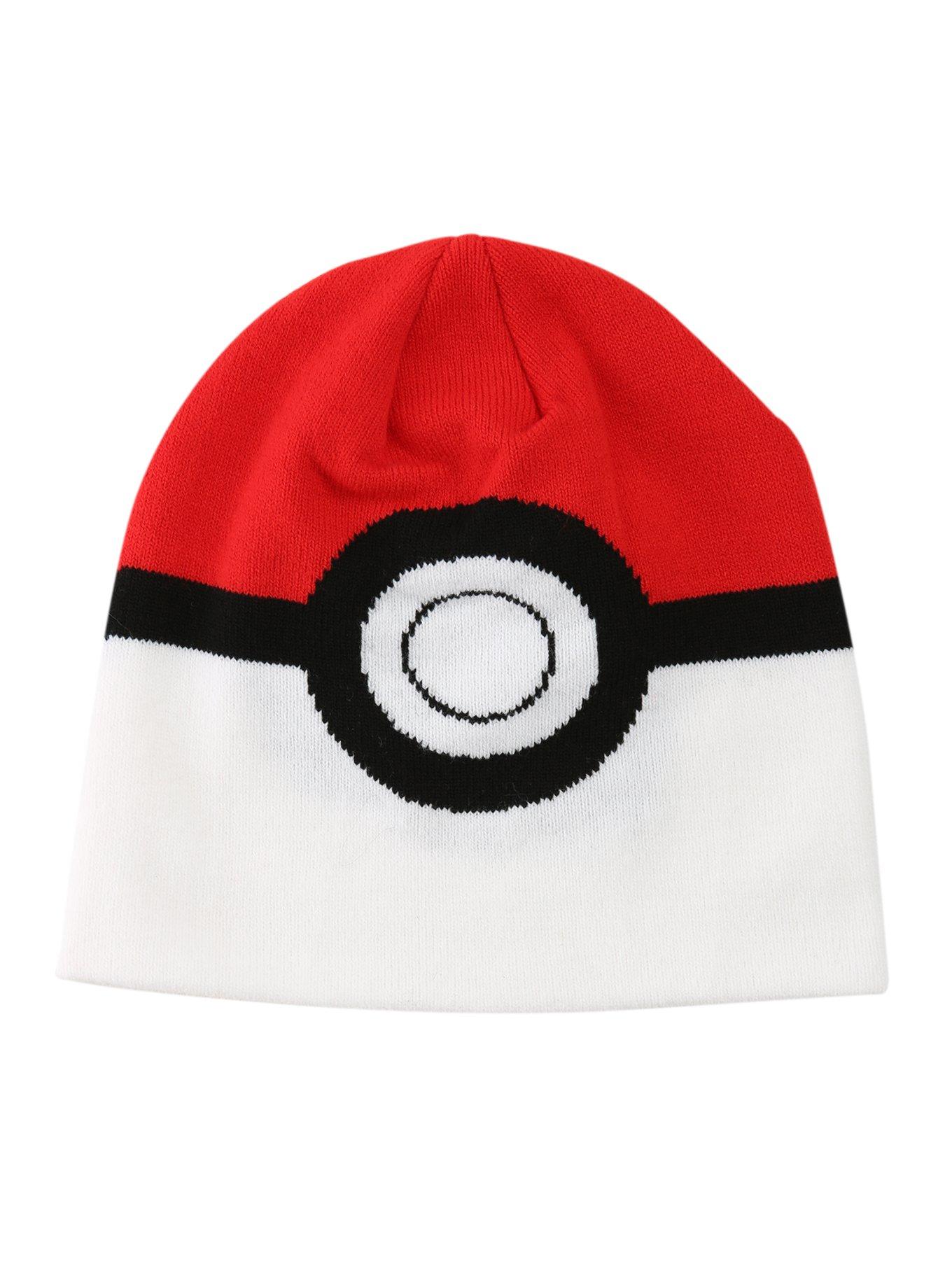 Pokemon Poke Ball Knit Beanie, , alternate