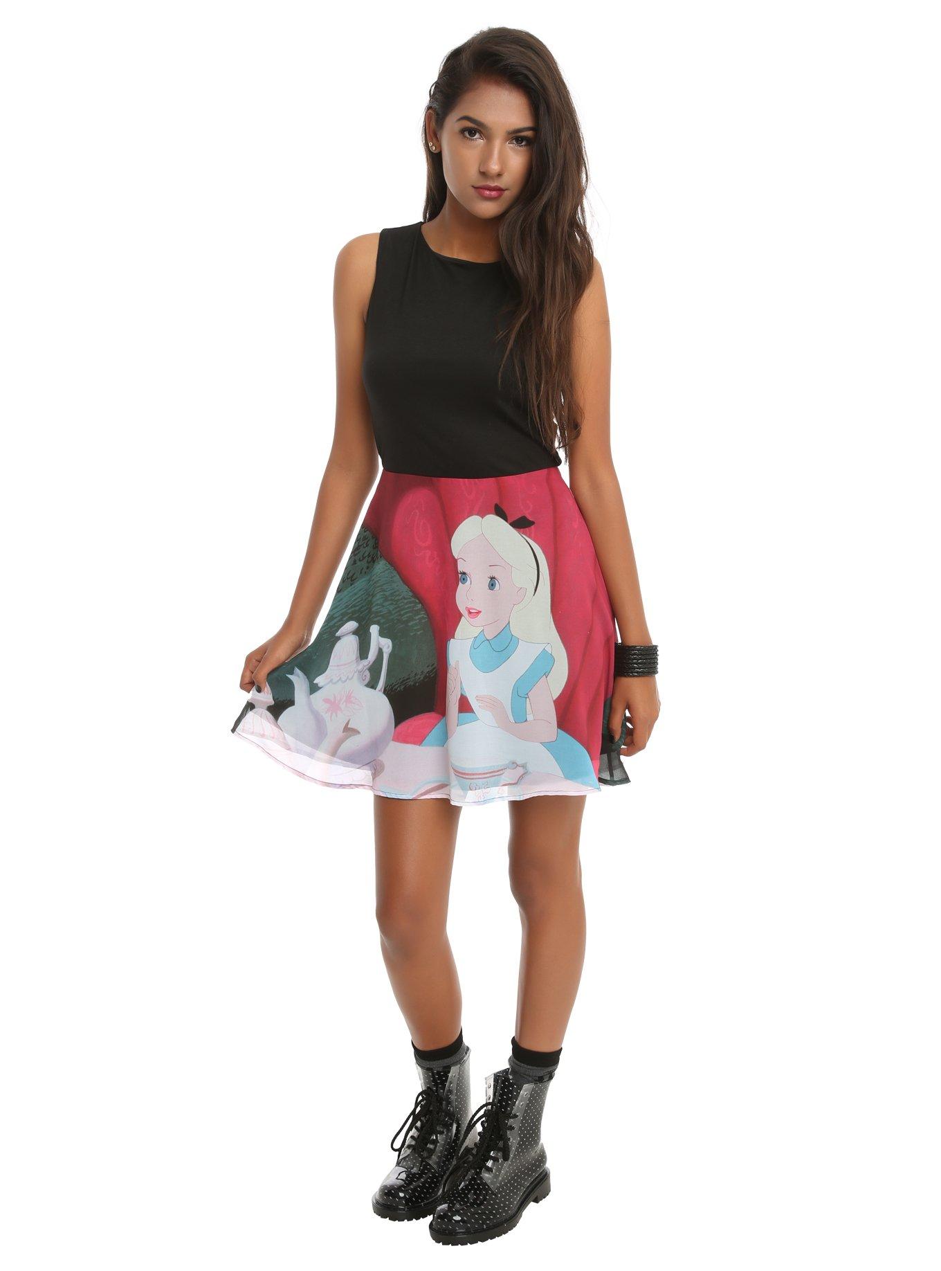 Disney Alice In Wonderland Tea Party Dress, , alternate