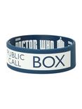 Doctor Who TARDIS Rubber Bracelet, , alternate