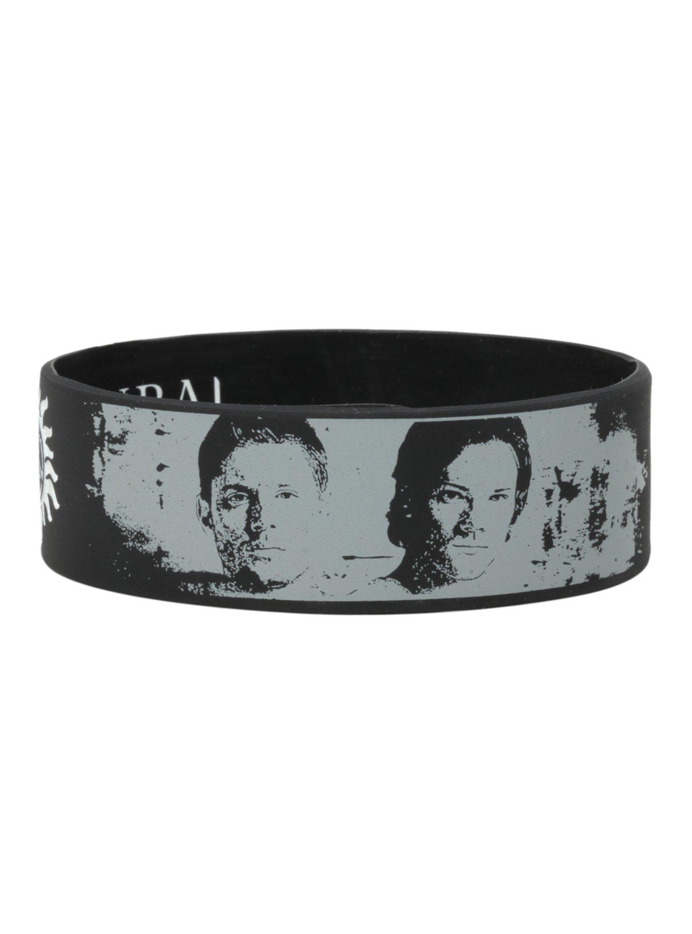 Supernatural Dean & Sam Rubber Bracelet, , alternate