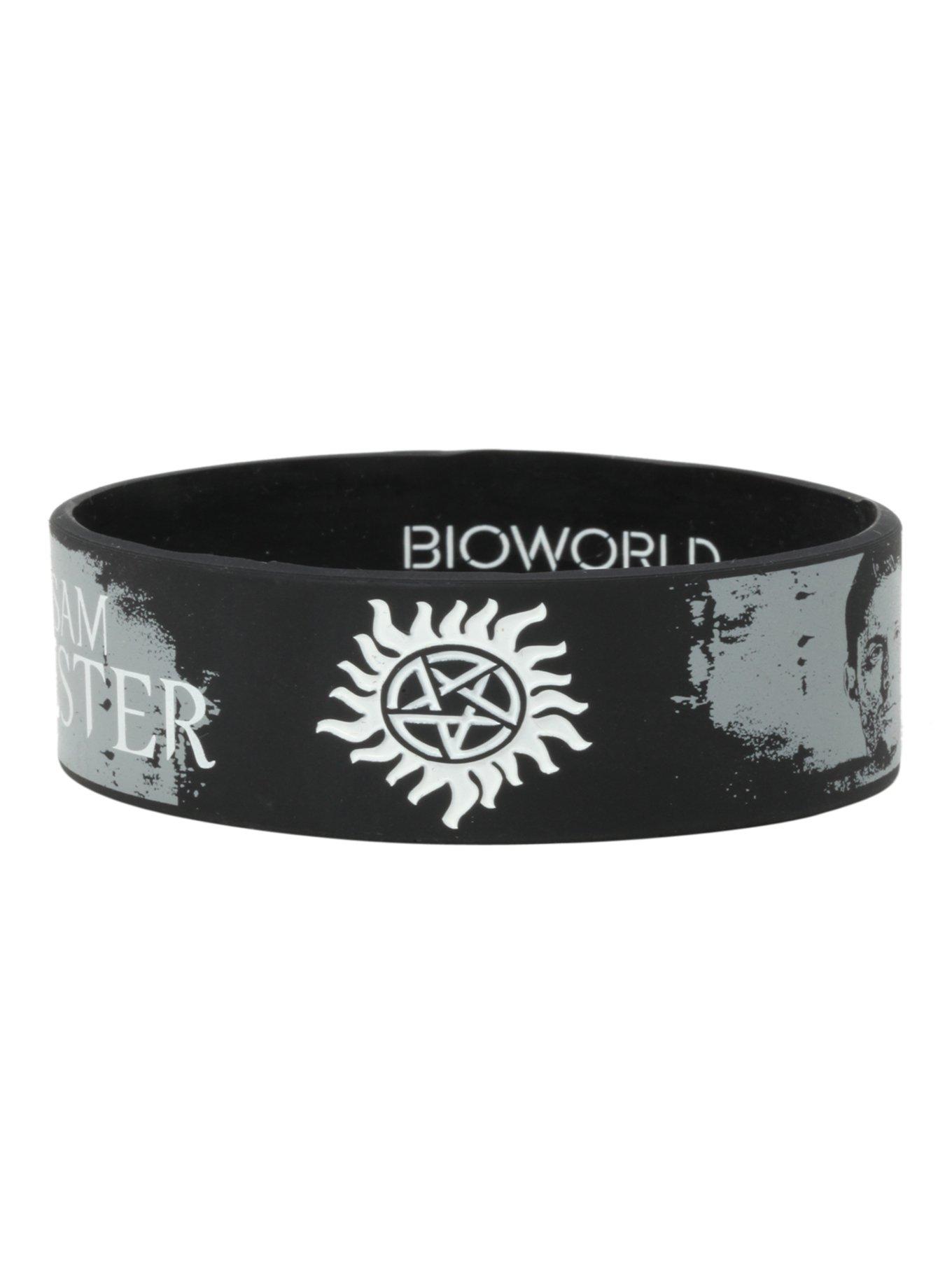 Supernatural Dean & Sam Rubber Bracelet, , alternate