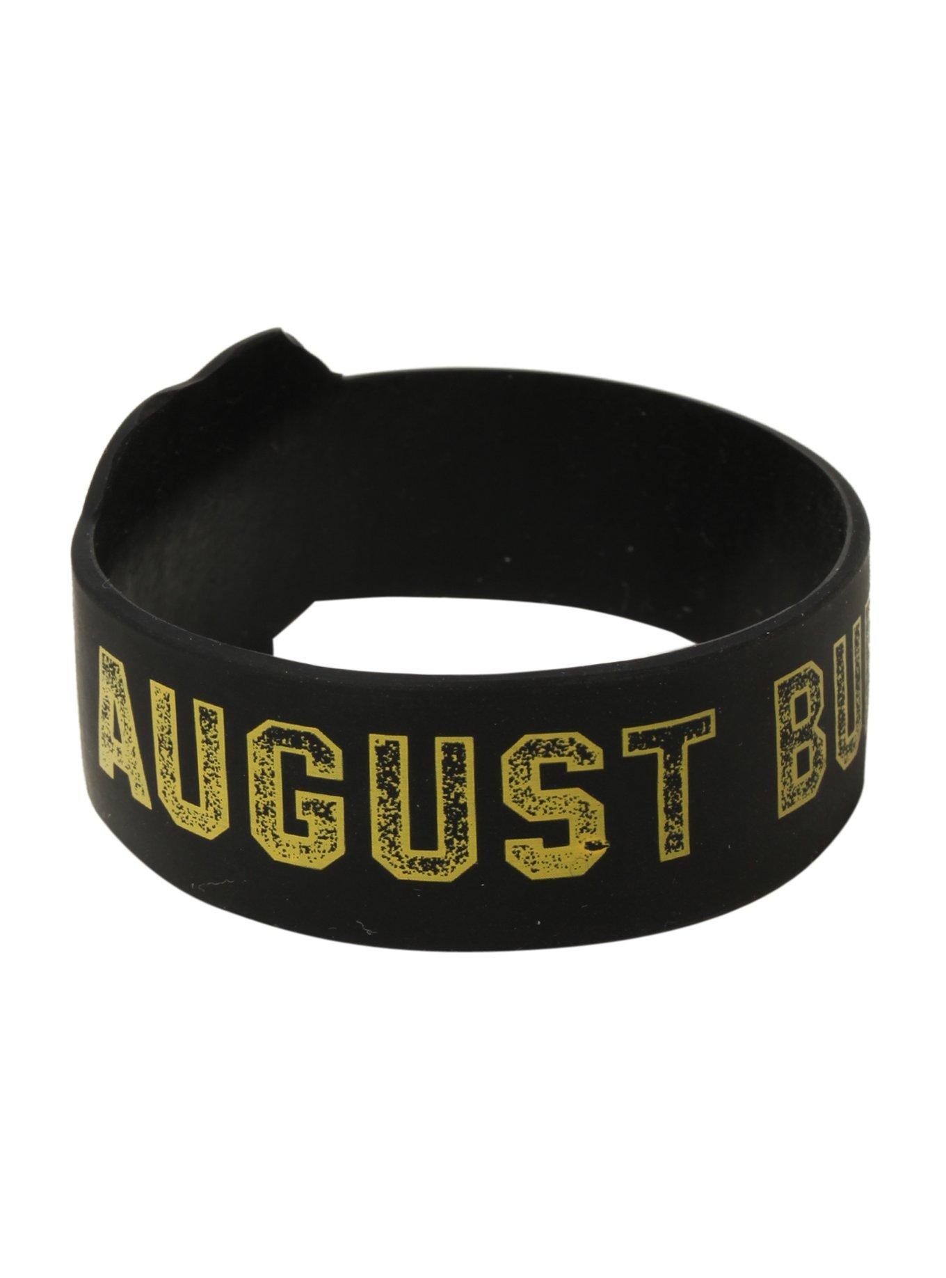 August Burns Red Skull Headdress Rubber Bracelet, , alternate