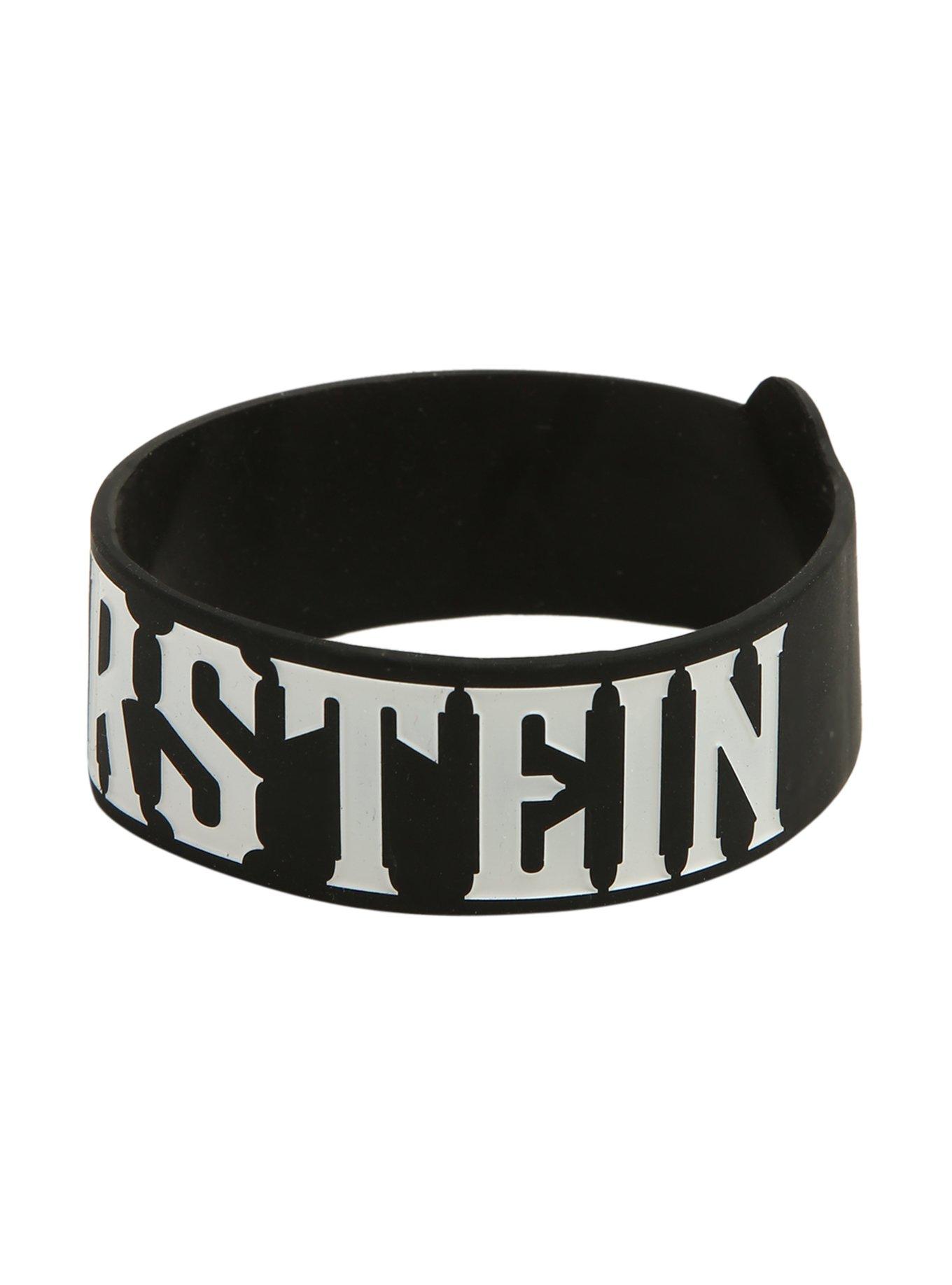 Silverstein Anchor Rubber Bracelet, , alternate