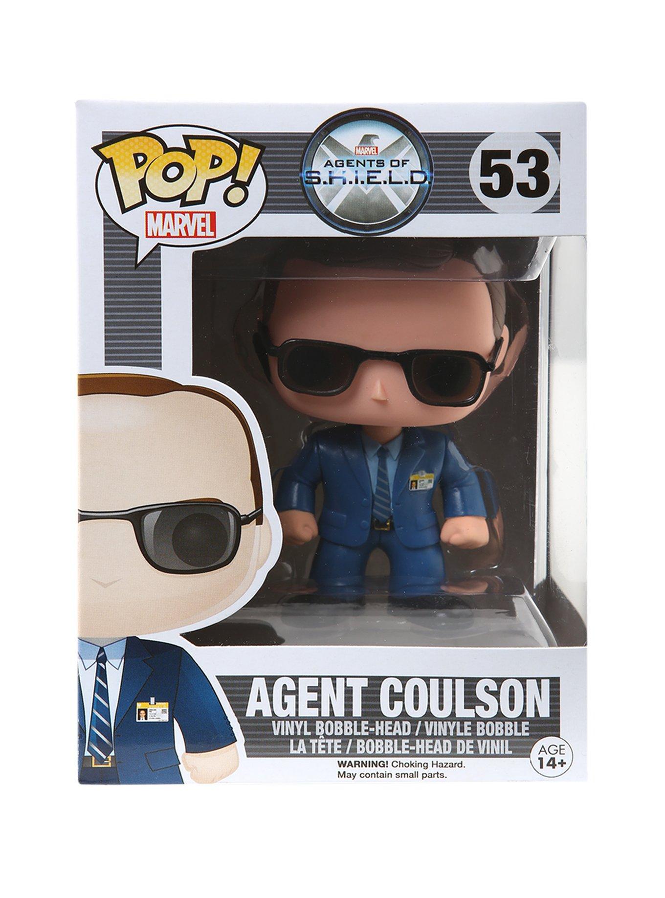 Funko Marvel Agents Of S.H.I.E.L.D. Pop! Agent Coulson Vinyl Bobble-Head, , alternate