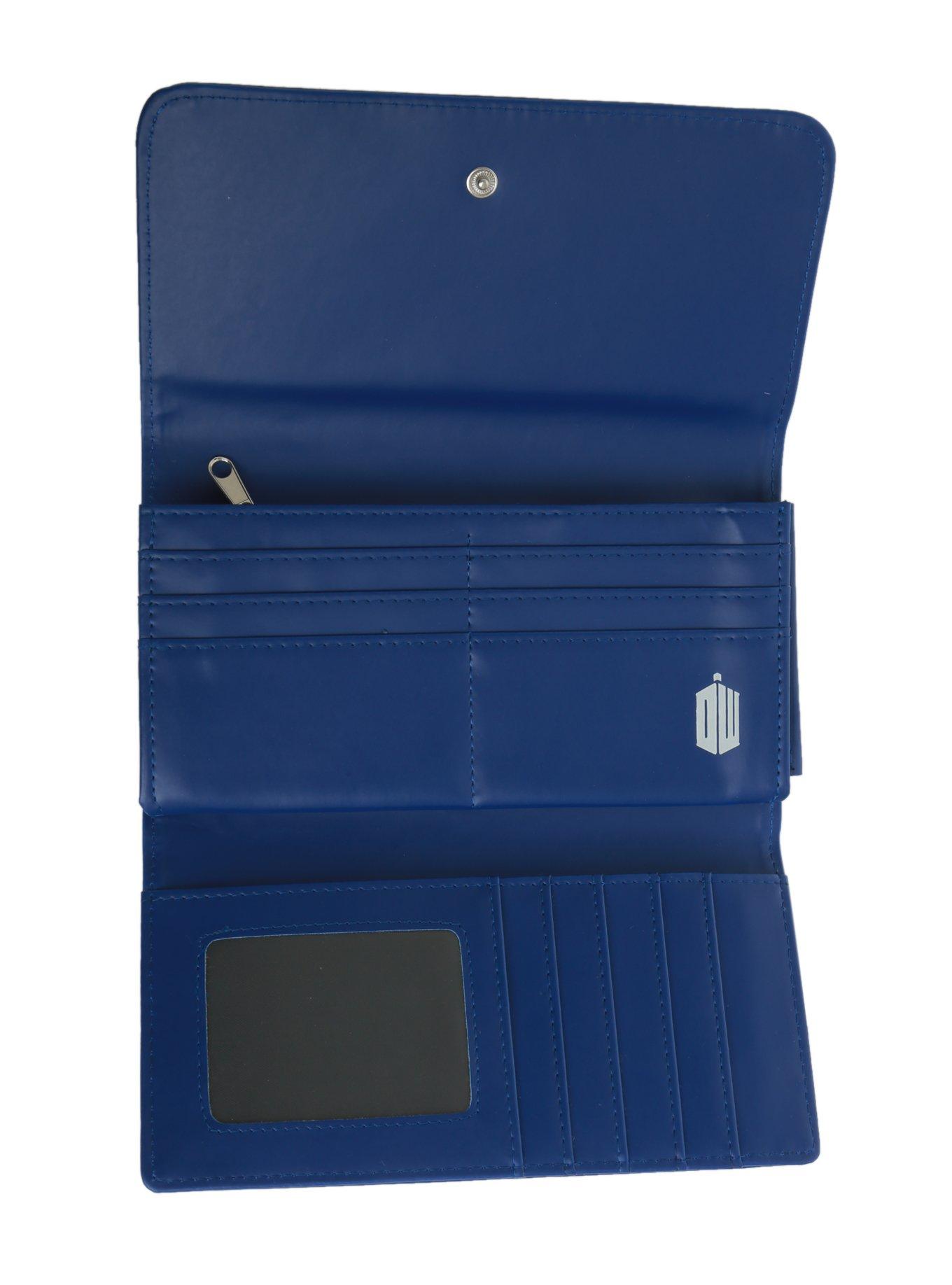 Doctor Who TARDIS Embossed Flap Wallet, , alternate