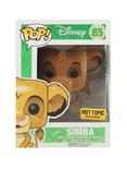 Disney The Lion King Pop! Flocked Simba Vinyl Figure Hot Topic Exclusive, , alternate