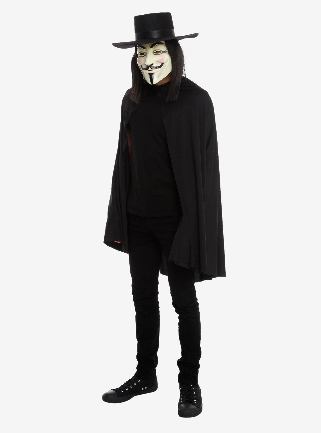 DC Comics V For Vendetta Guy Fawkes Mask, , alternate