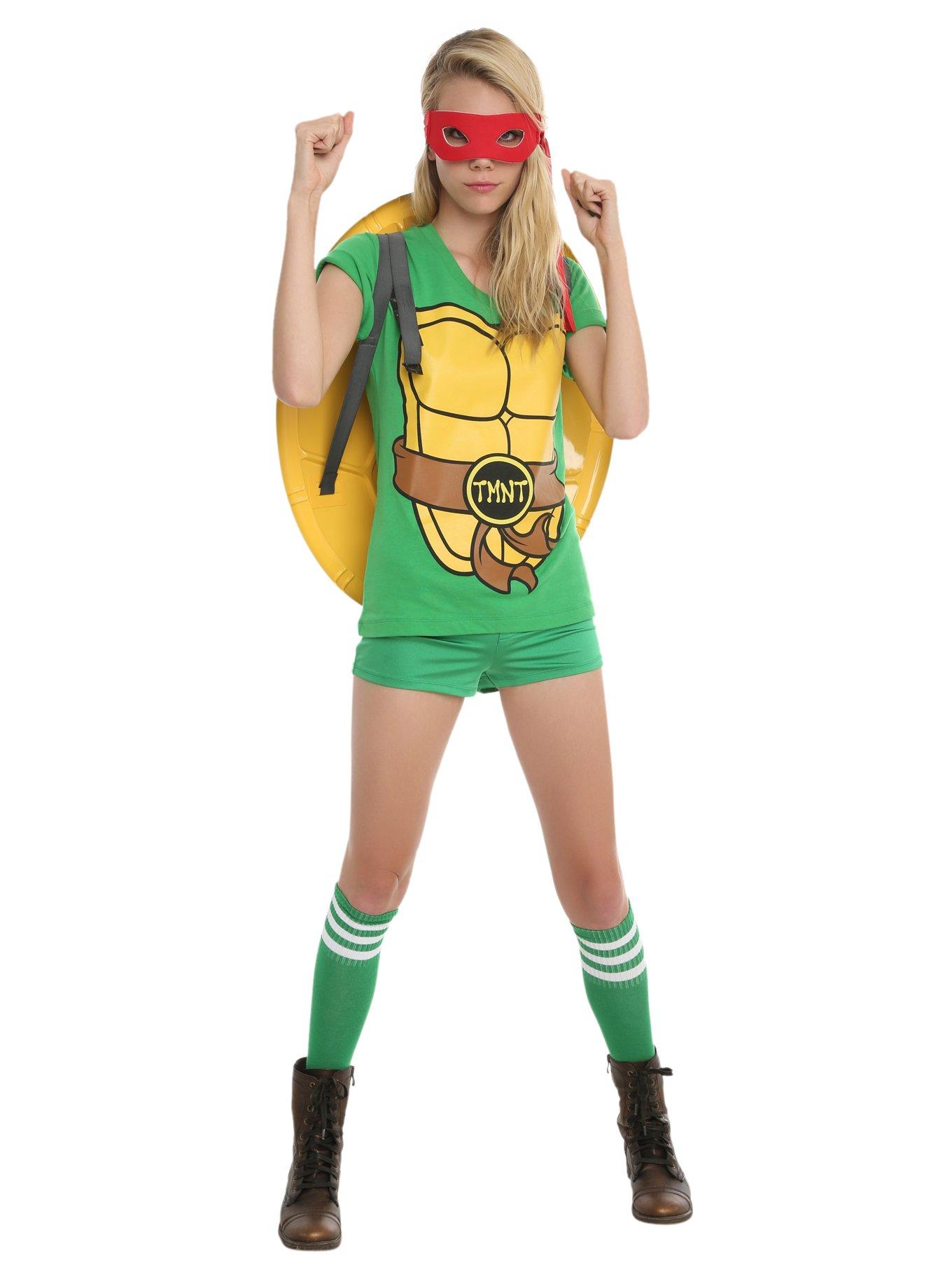 Teenage Mutant Ninja Turtles Costume Girls T-Shirt, , alternate