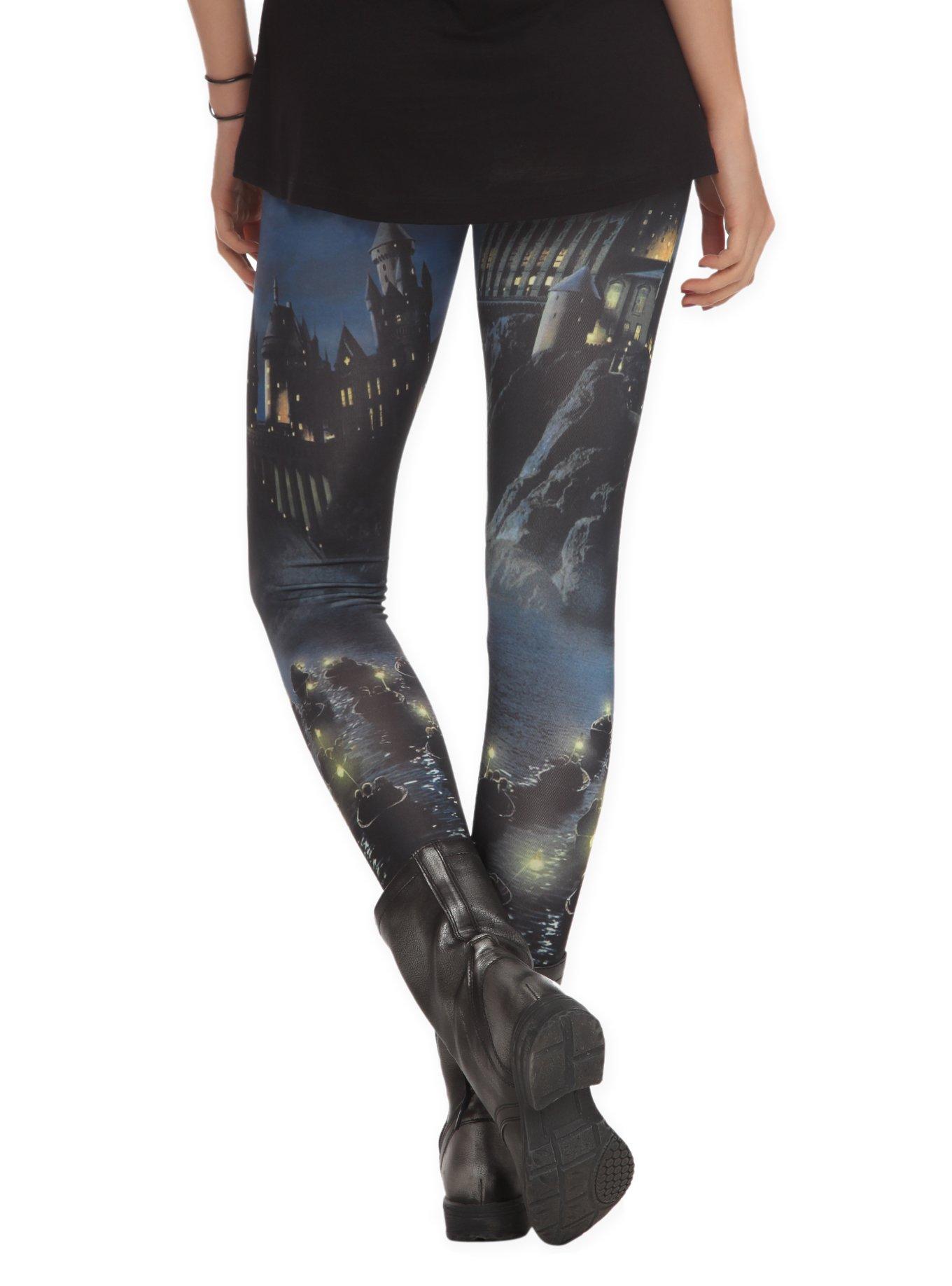 Harry Potter Hogwarts Leggings, MULTI, alternate