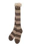LOVEsick Stripe Scrunch Knee-High Socks, , alternate