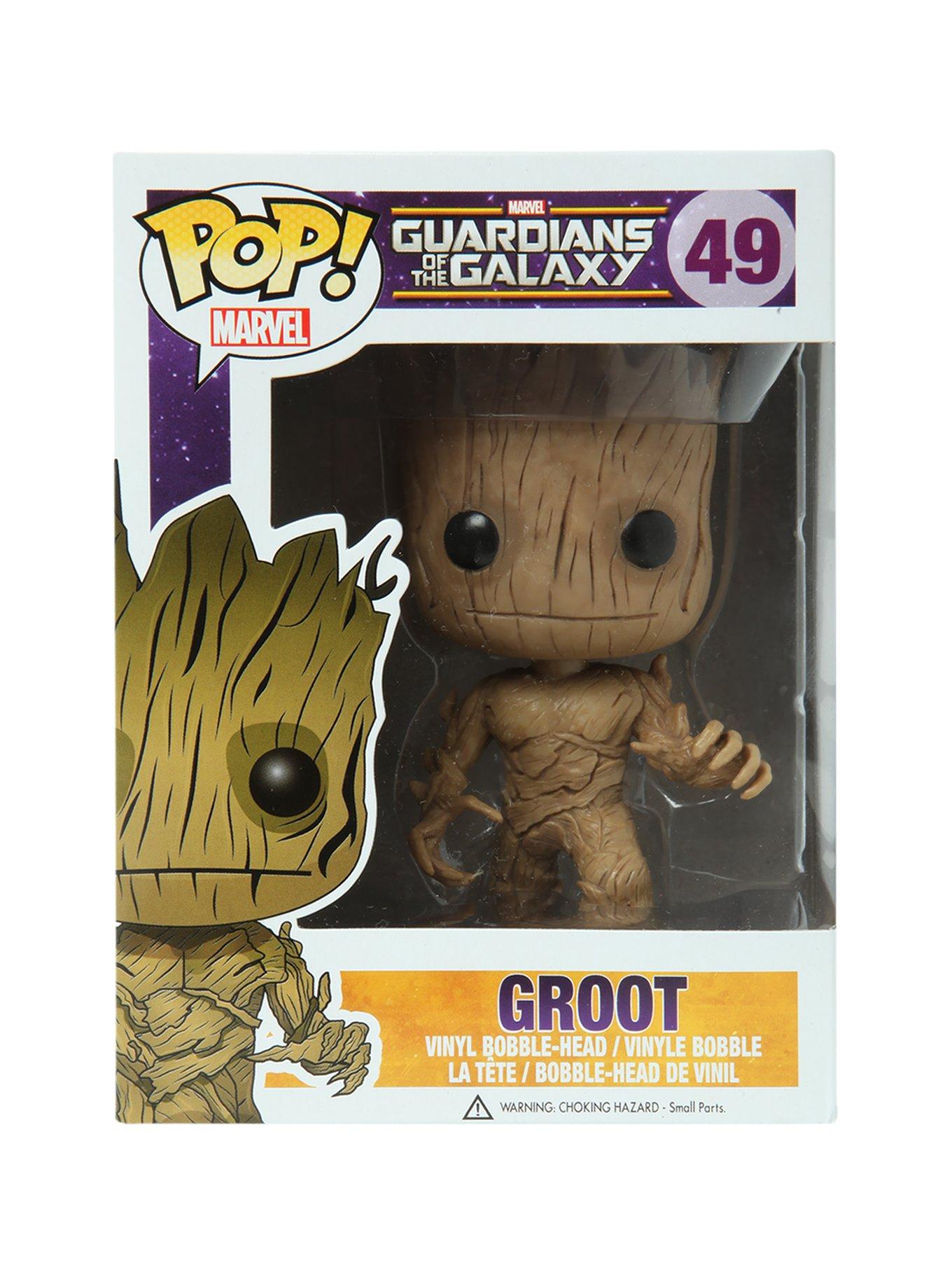 Marvel Guardians Of The Galaxy Pop! Groot Vinyl Bobble-Head, , alternate