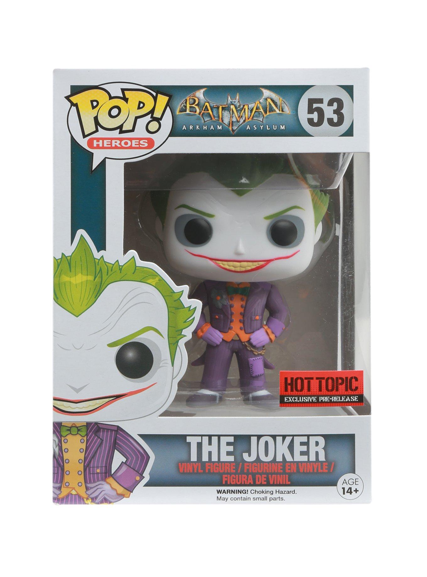 Funko DC Comics Batman: Arkham Asylum Pop! The Joker Vinyl Figure, , alternate