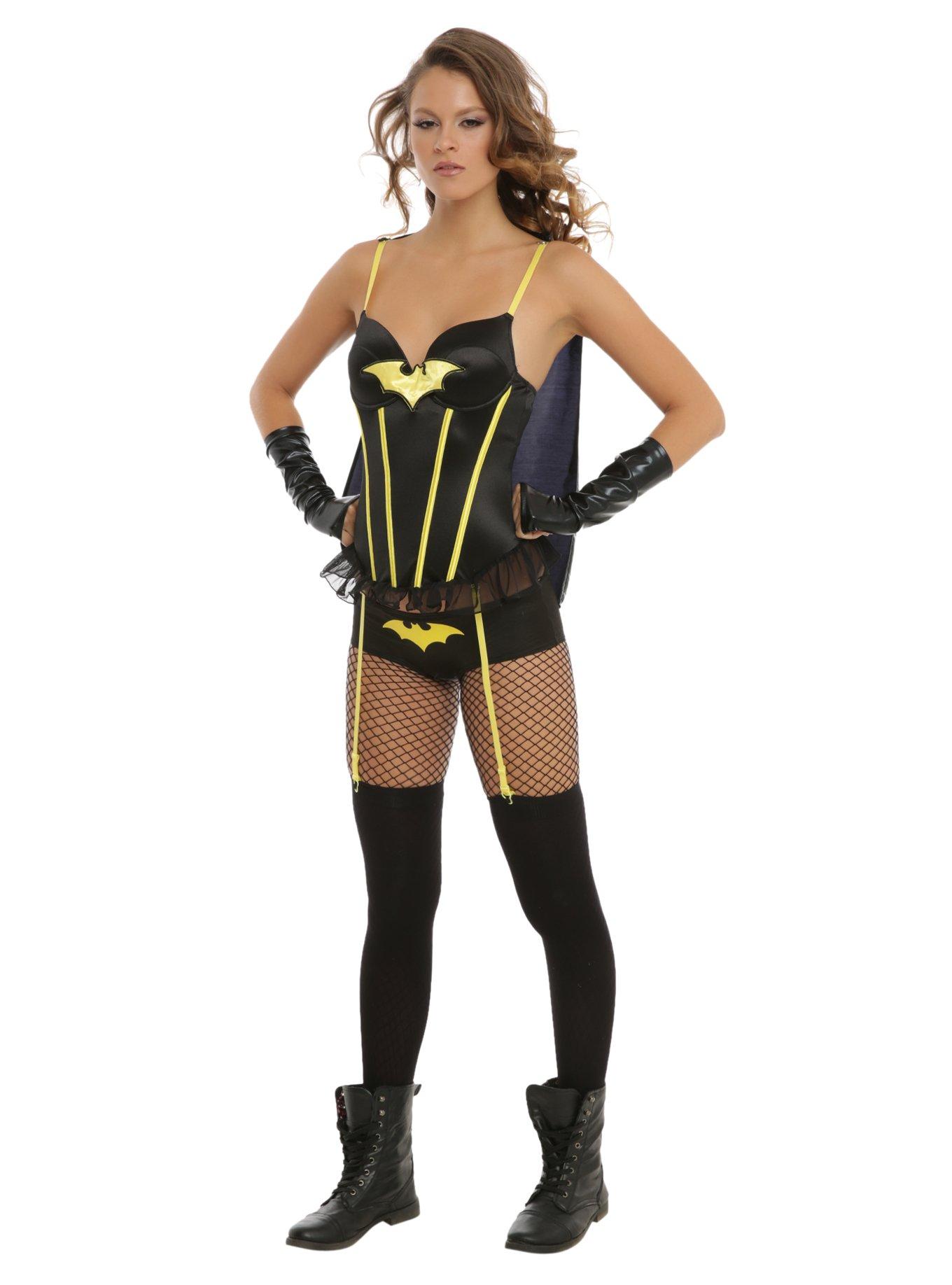 DC Comics Batman Batgirl Bustier With Cape, , alternate