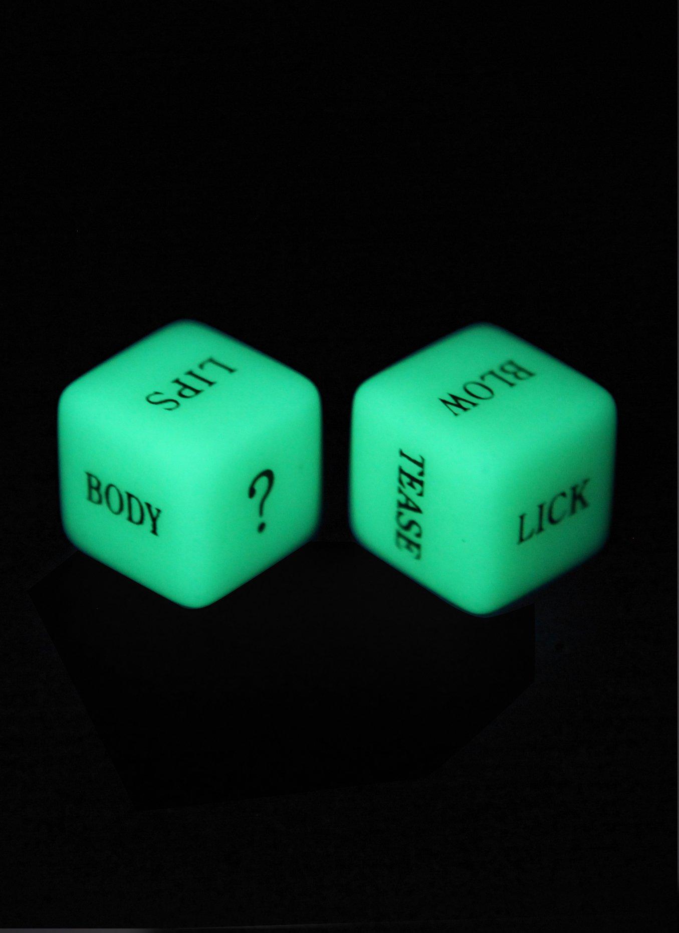 Glow-In-The-Dark Erotic Dice, , alternate