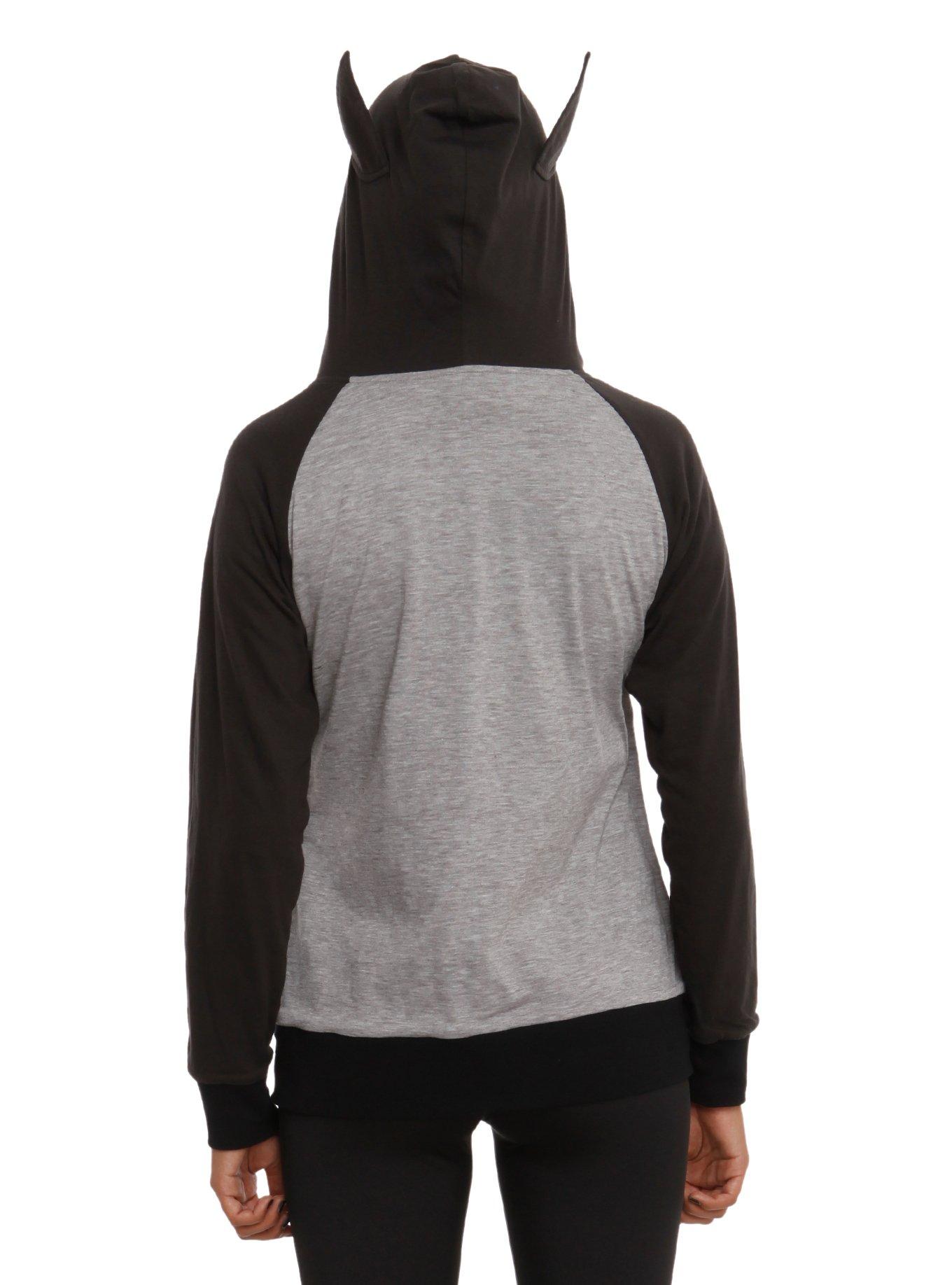 DC Comics Batman Reversible Girls Costume  Hoodie 2XL, , alternate