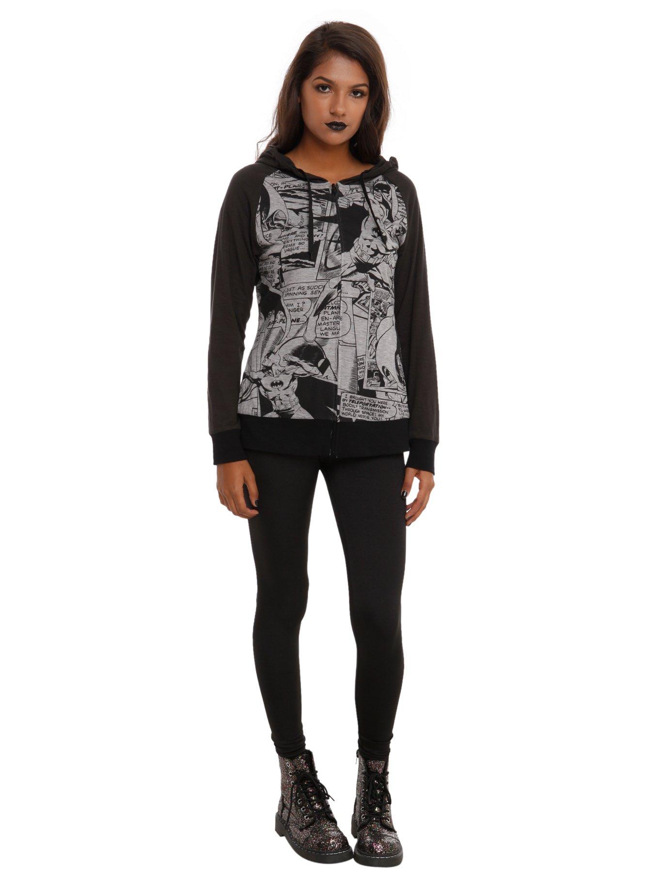 DC Comics Batman Reversible Girls Costume  Hoodie 2XL, , alternate